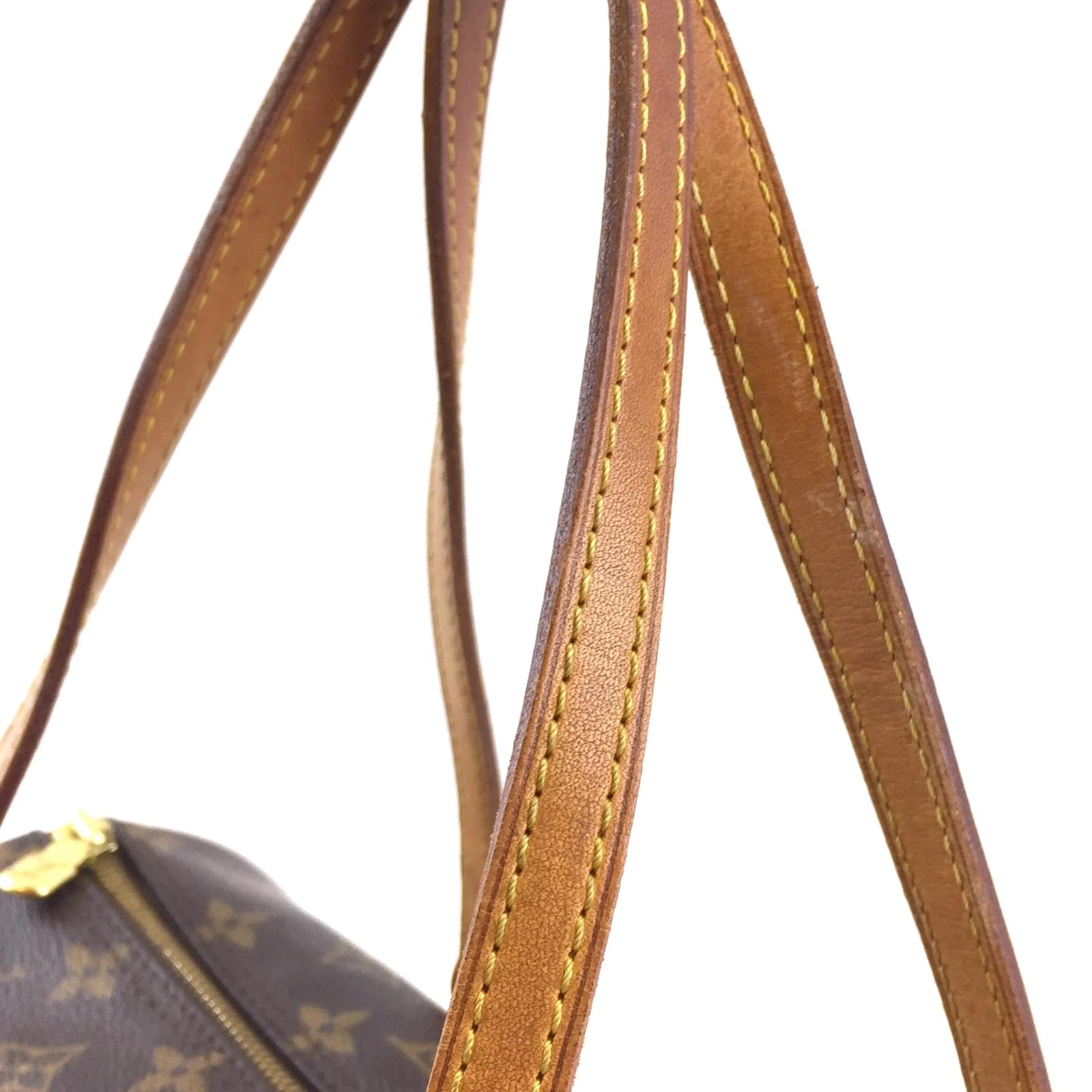 Brown Coated Canvas Louis Vuitton Papillon Cloth ref.831826 - Joli Closet