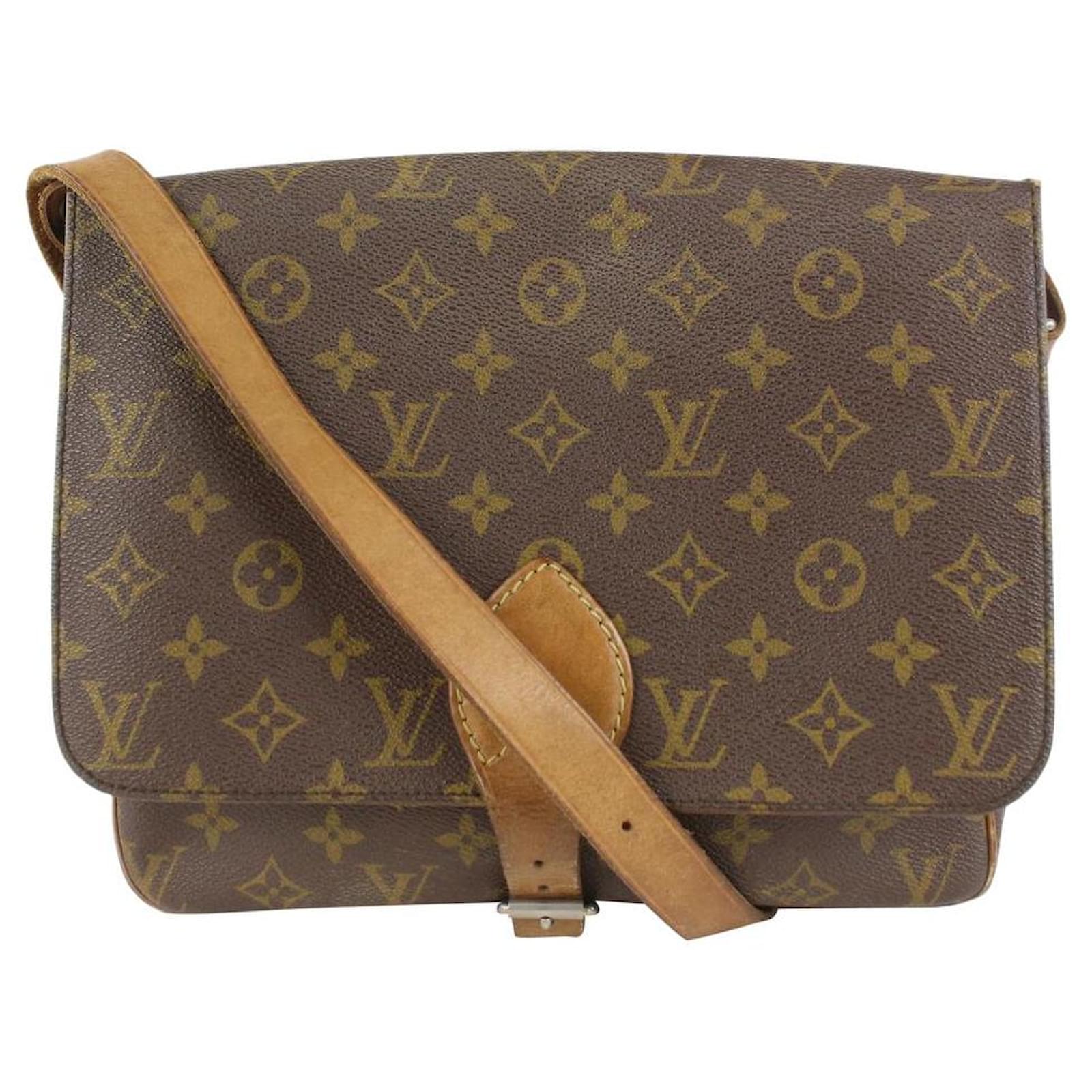 Louis Vuitton Sac à Bandoulière Monogram Cartouchiere Gm Cuir Ref399976 Joli Closet 1444