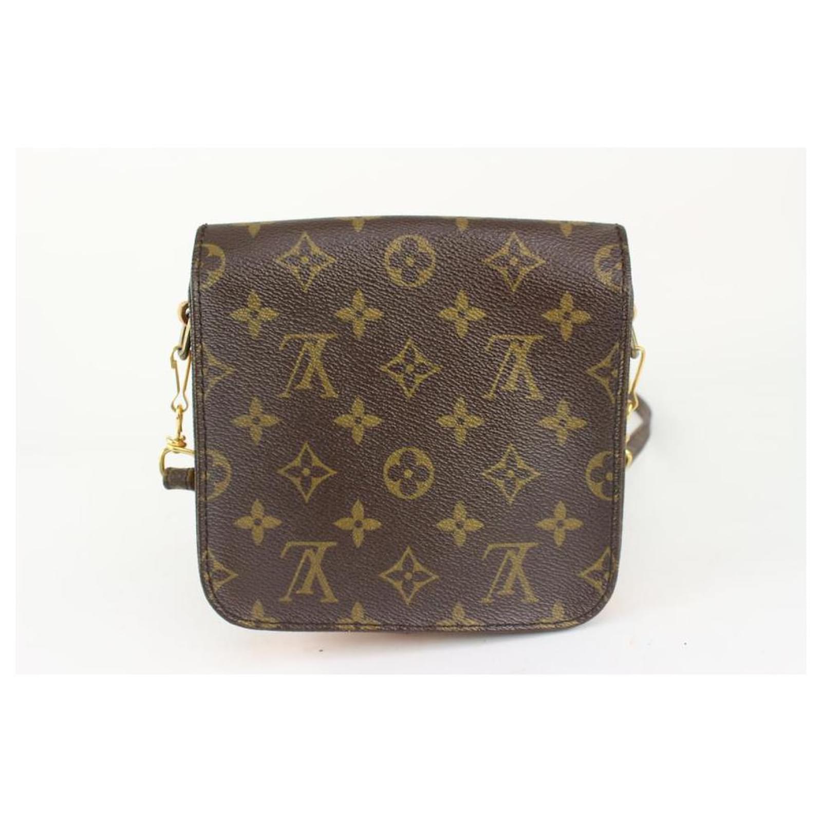 Louis Vuitton Monogram Cartouchiere PM Crossbody Bag 1025lv22