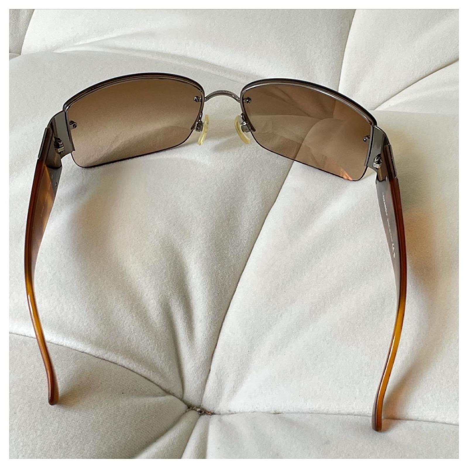 Sunglasses Chanel Brown in Plastic - 34927217