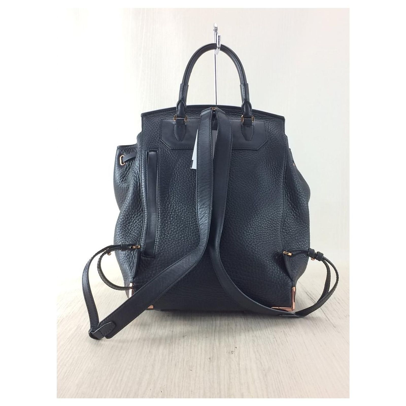 Blazer En Cuir Noir Alexander Wang - Taille 4 - Neuf Avec étiquettes - Prix Original 1950 $
