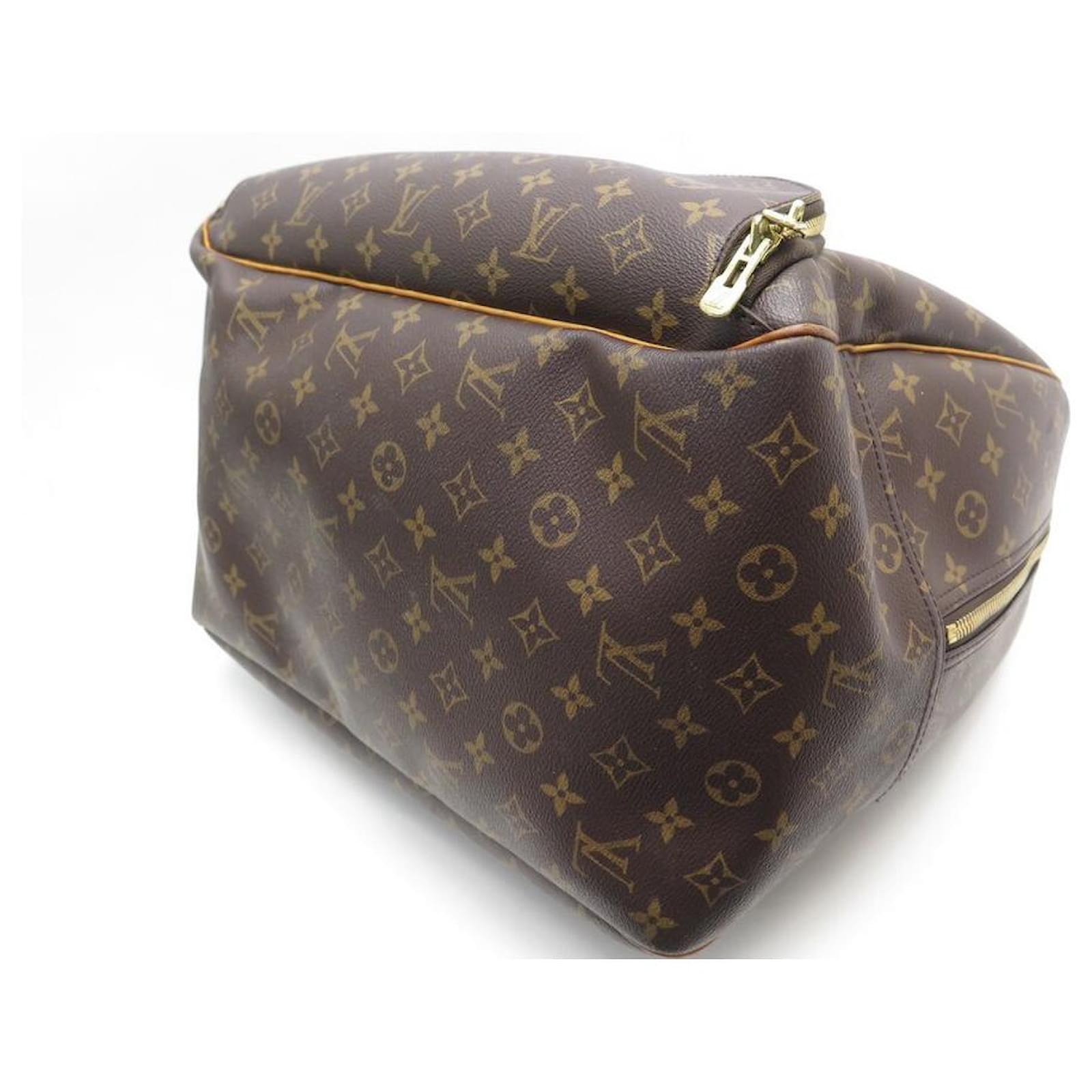 LOUIS VUITTON EVASION HANDBAG 50 M41443 MONOGRAM TRAVEL BAG CANVAS Brown  Cloth ref.401215 - Joli Closet