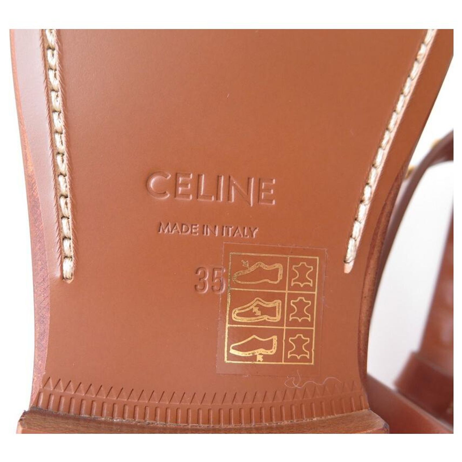 Sandales Cloutées Marron SCHUTZ - Taille 7 US, Neuves Dans Boîte, Cuir, Détail 140€