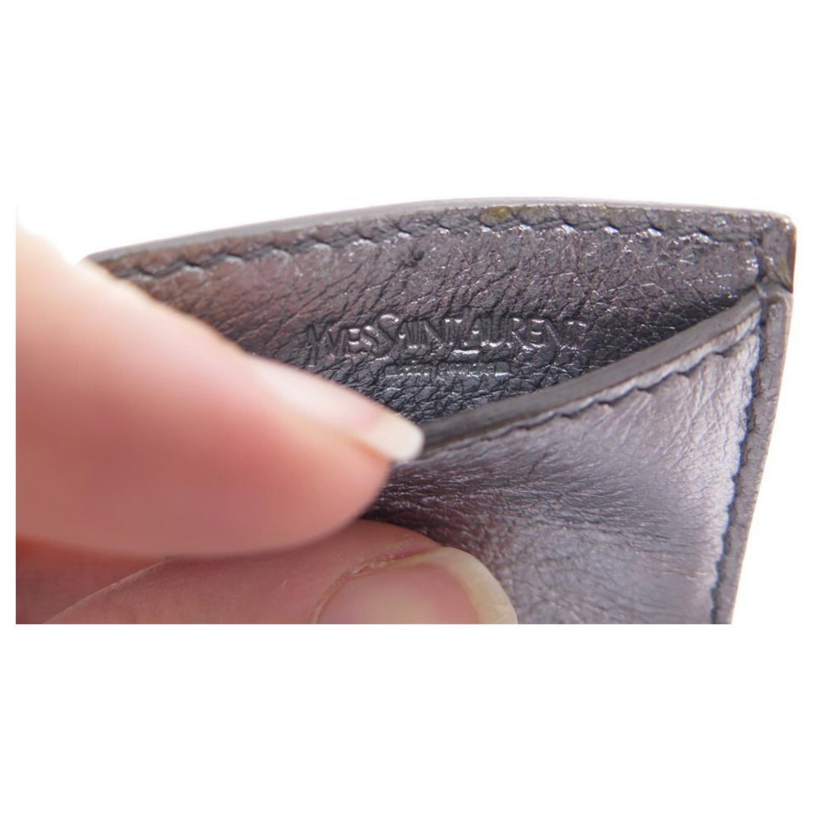 Miroir De Poche Yves Saint Laurent - Noir - 5x7 Cm - Neuf Sous Emballage - XXIe Siècle
