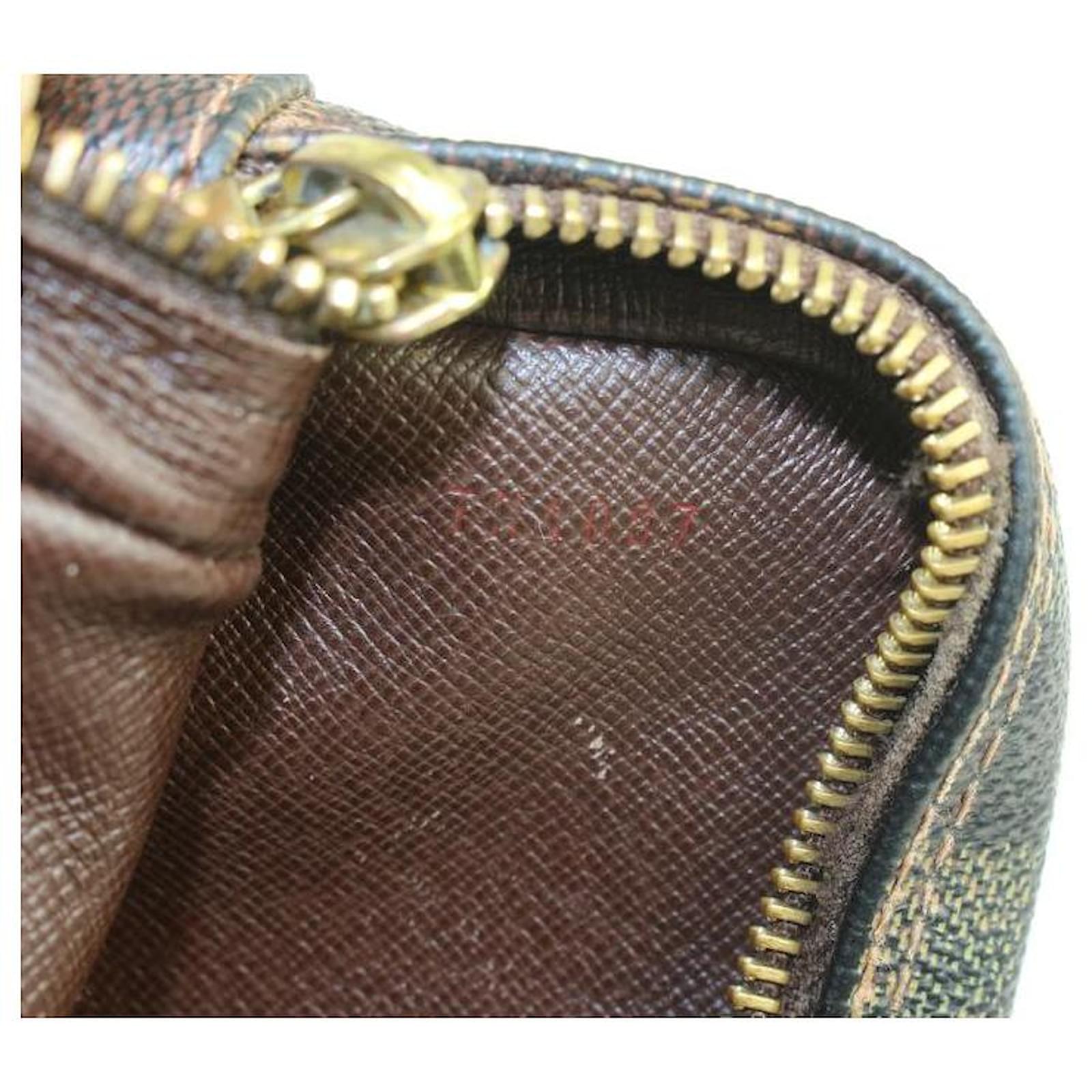 Louis Vuitton Damier Ebene Pimlico Crossbody Bag 4LV1018 Leather