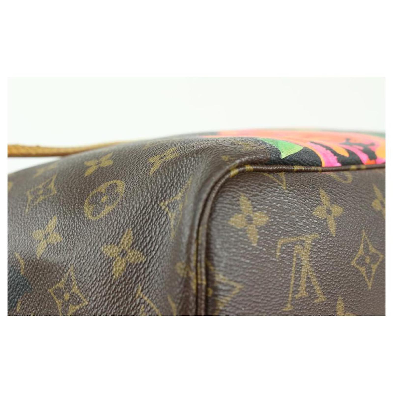 Louis Vuitton Stephen Sprouse Monogram Roses Neverfull MM Tote Bag 15L –  Bagriculture