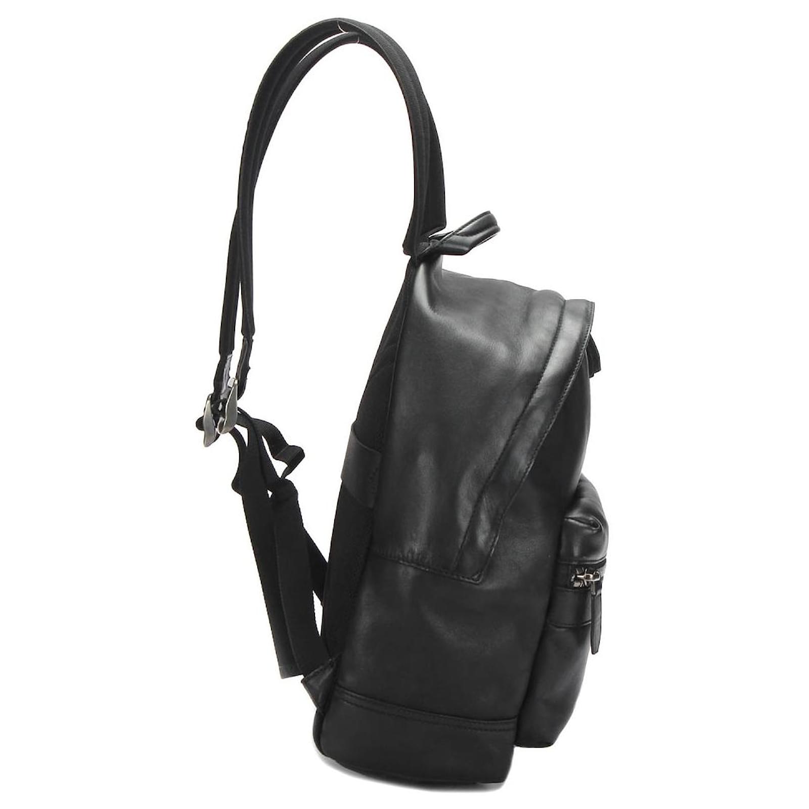 Salvatore Ferragamo Backpack Black Pony-style calfskin ref.401746 ...