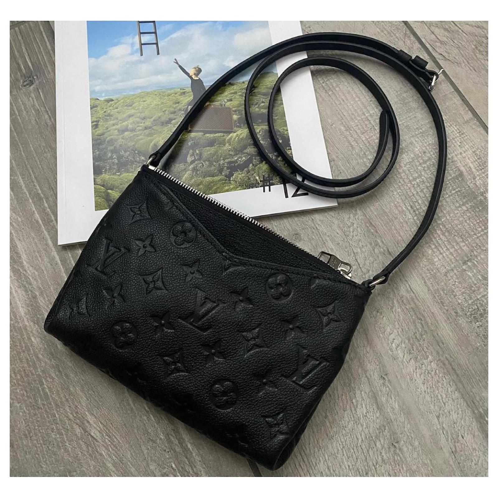 Louis Vuitton Pallas Black Leather ref.402864 - Joli Closet