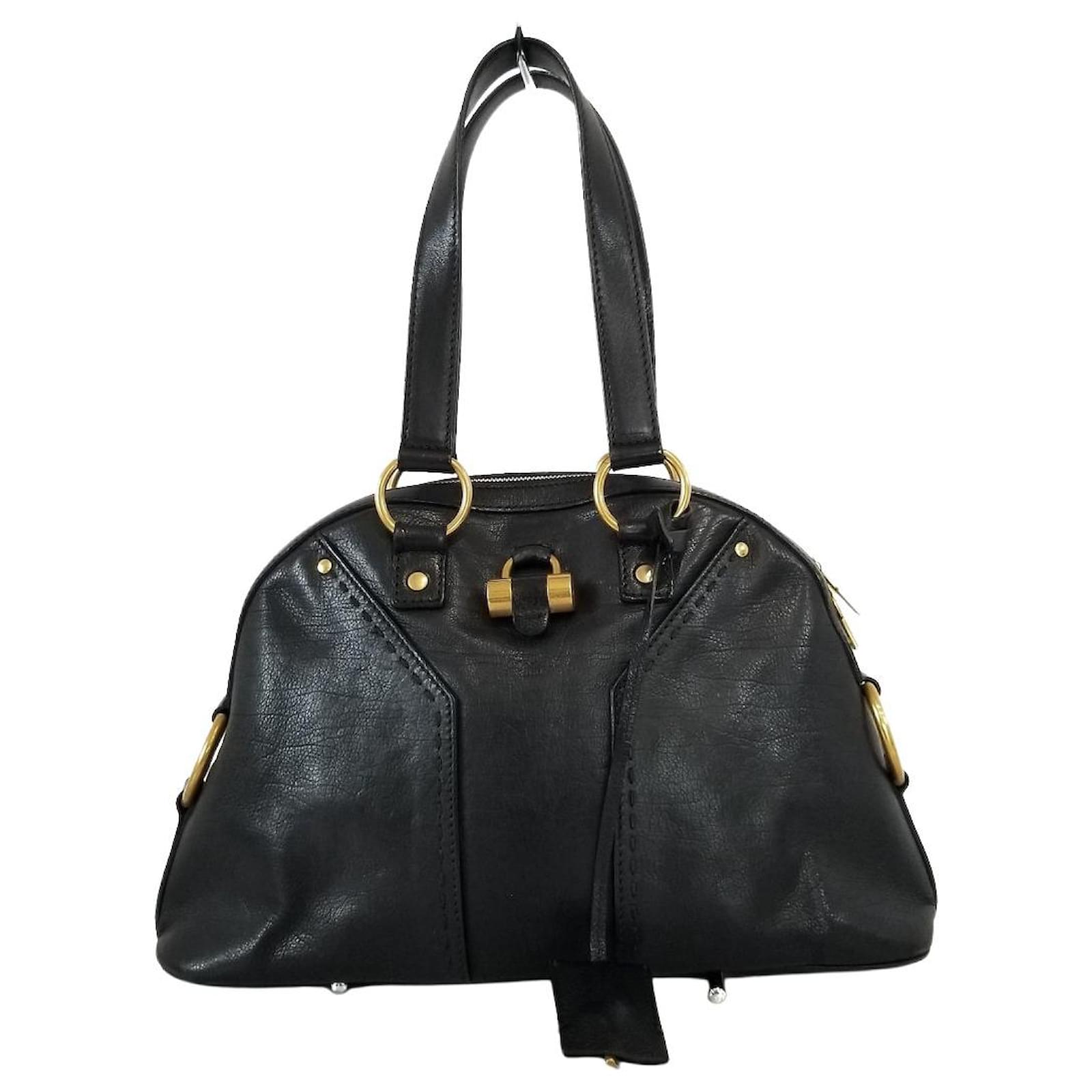 Saint Laurent Handbag Black Leather ref.403437 - Joli Closet