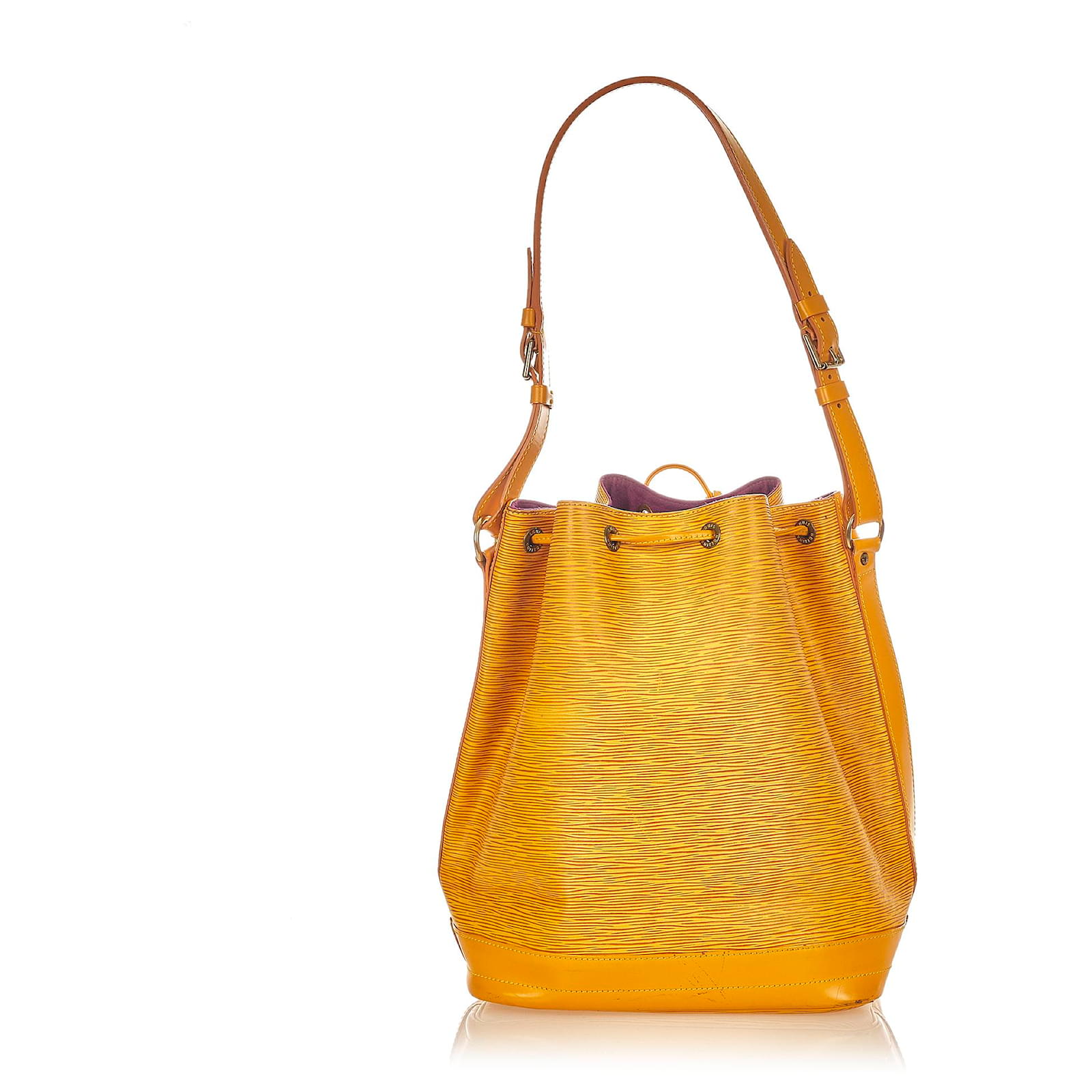 Louis Vuitton Yellow Epi Noe Leather ref.403653 - Joli Closet