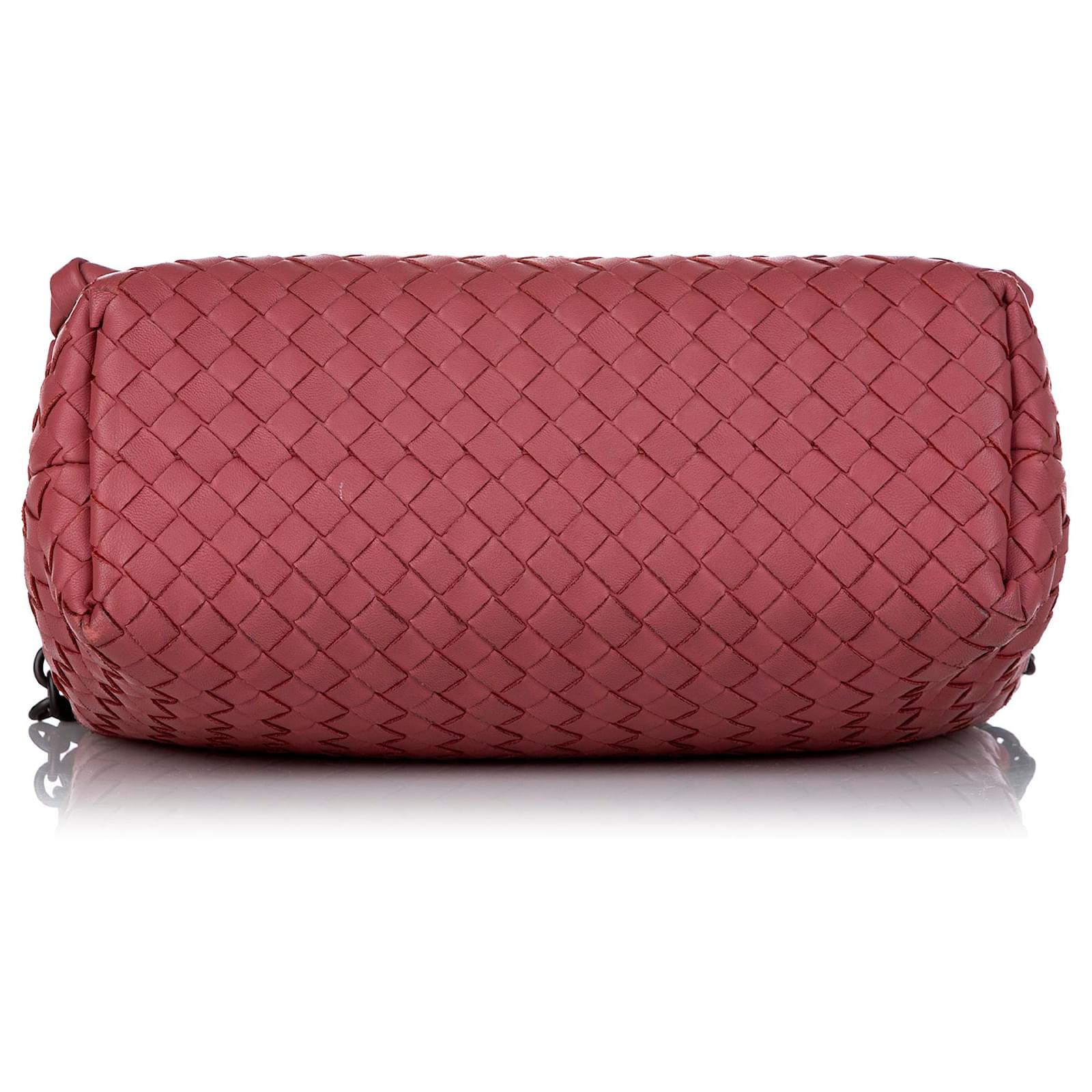 Bottega Veneta Pink Intrecciato Leather Shoulder Bag Pony-style calfskin  ref.404002 - Joli Closet