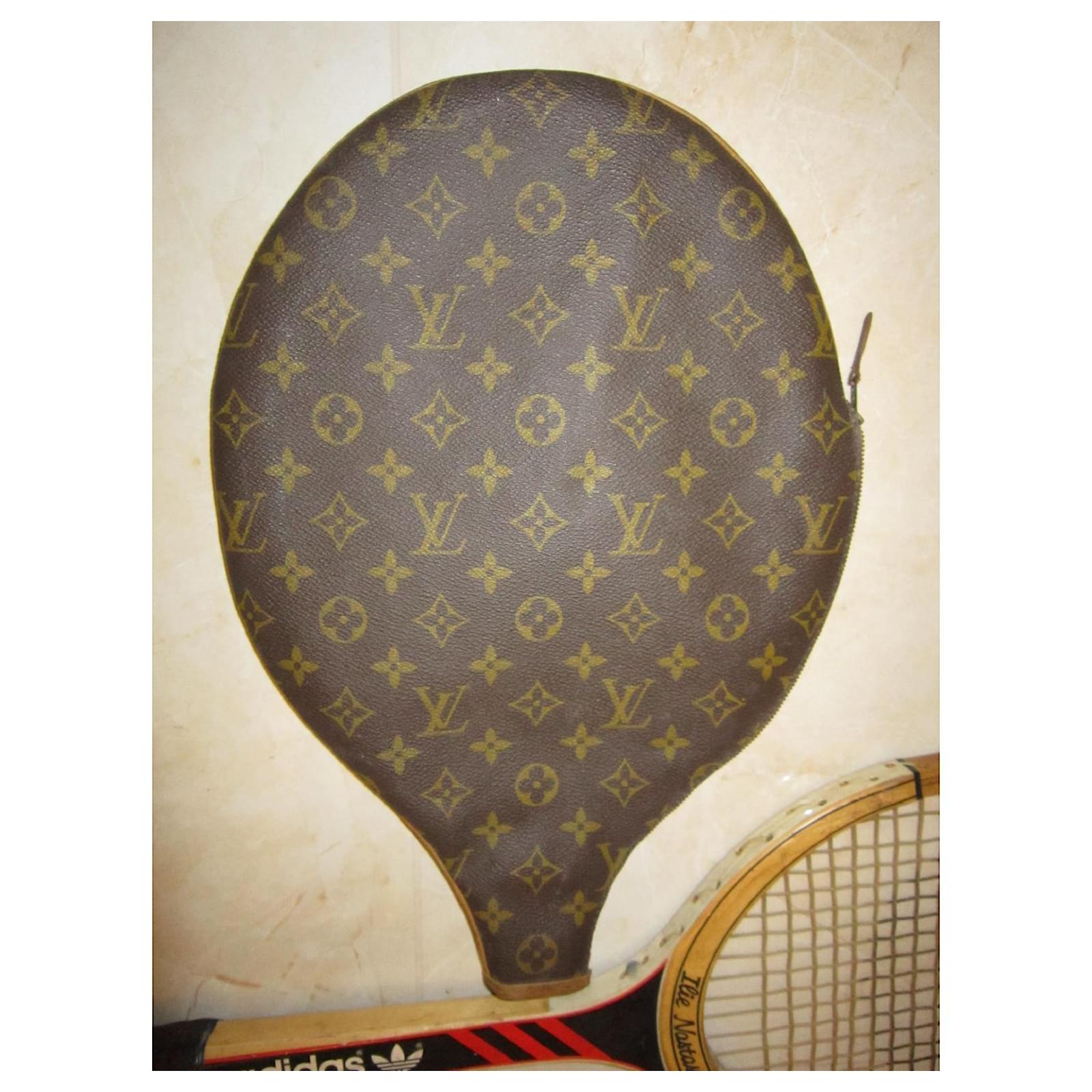 Louis Vuitton tenis racket cover Brown Cloth ref.404797 - Joli Closet