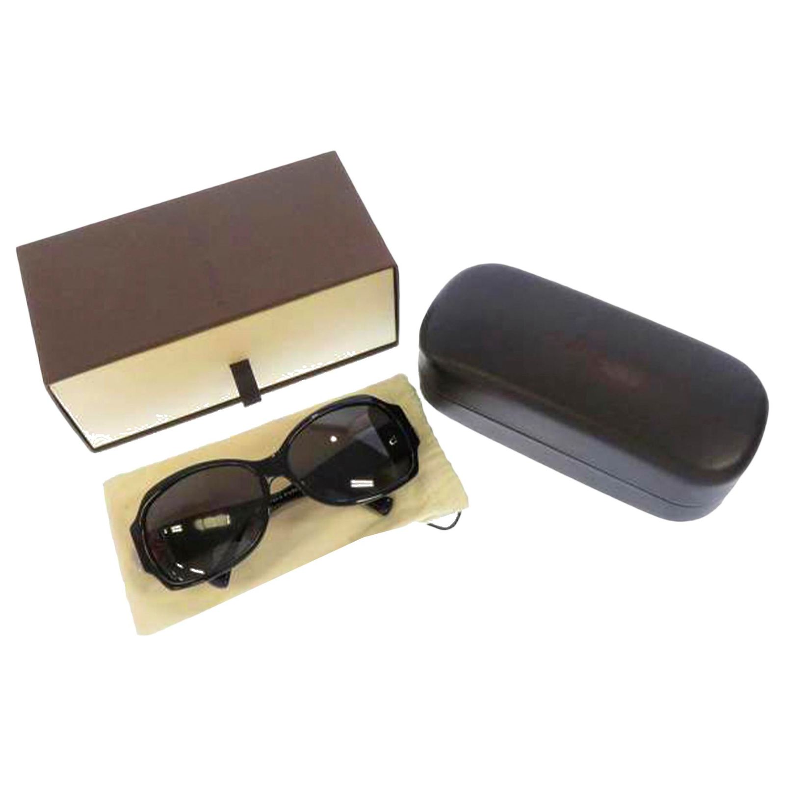 Louis Vuitton Black Ursula Strass Sunglasses Plastic ref 