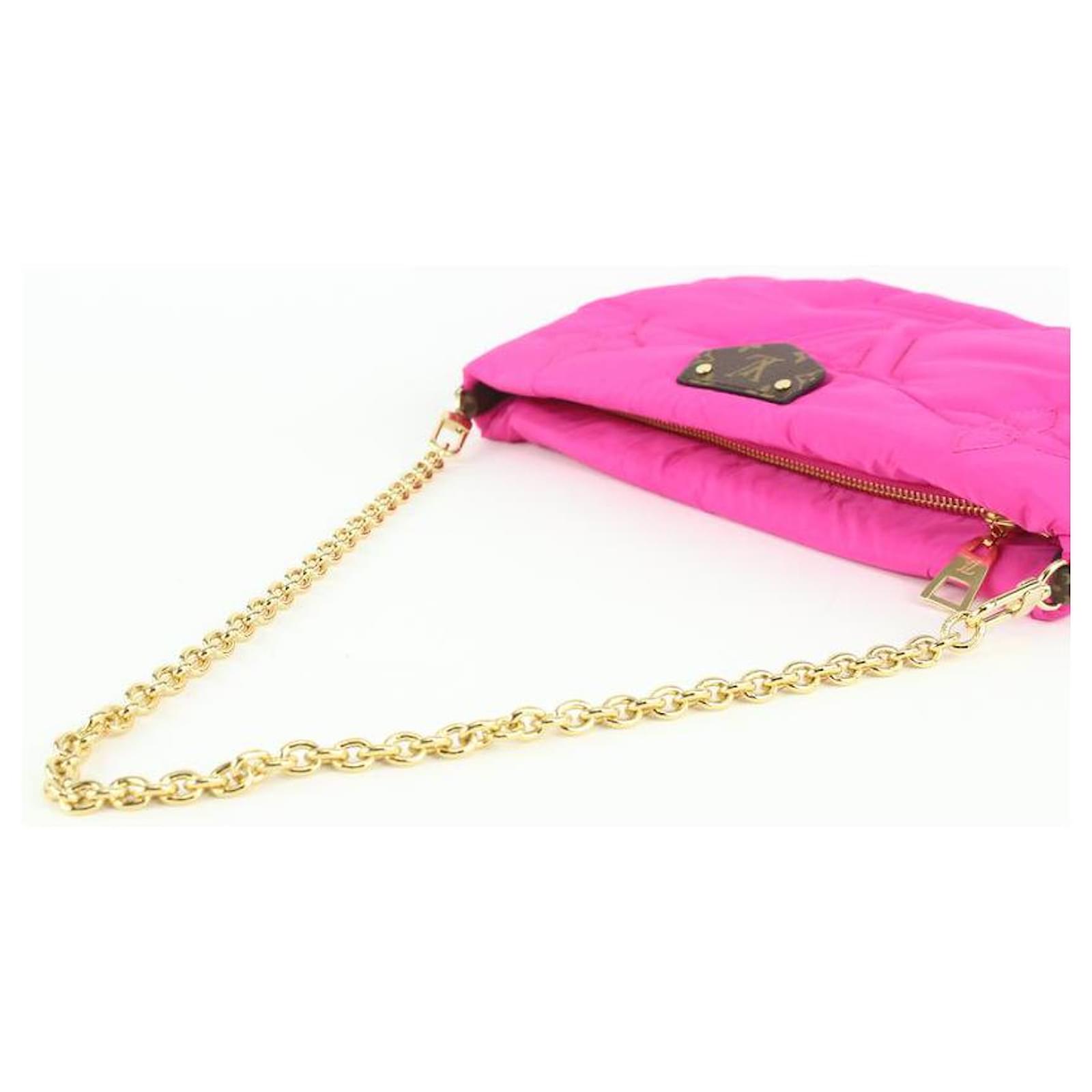 Louis Vuitton Hot Pink Monogram Pillow Pochette Accessoires Maxi Chain  Pouch ref.406234 - Joli Closet