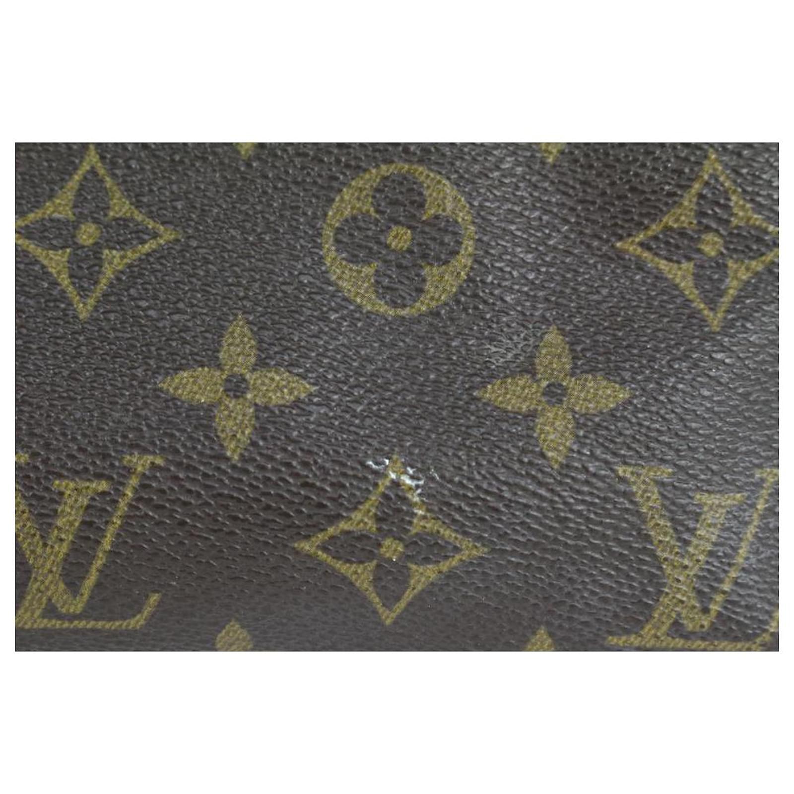 Louis Vuitton Monogram Toiletry Pouch 19 Poche Toilette Pochette Leather  ref.406243 - Joli Closet