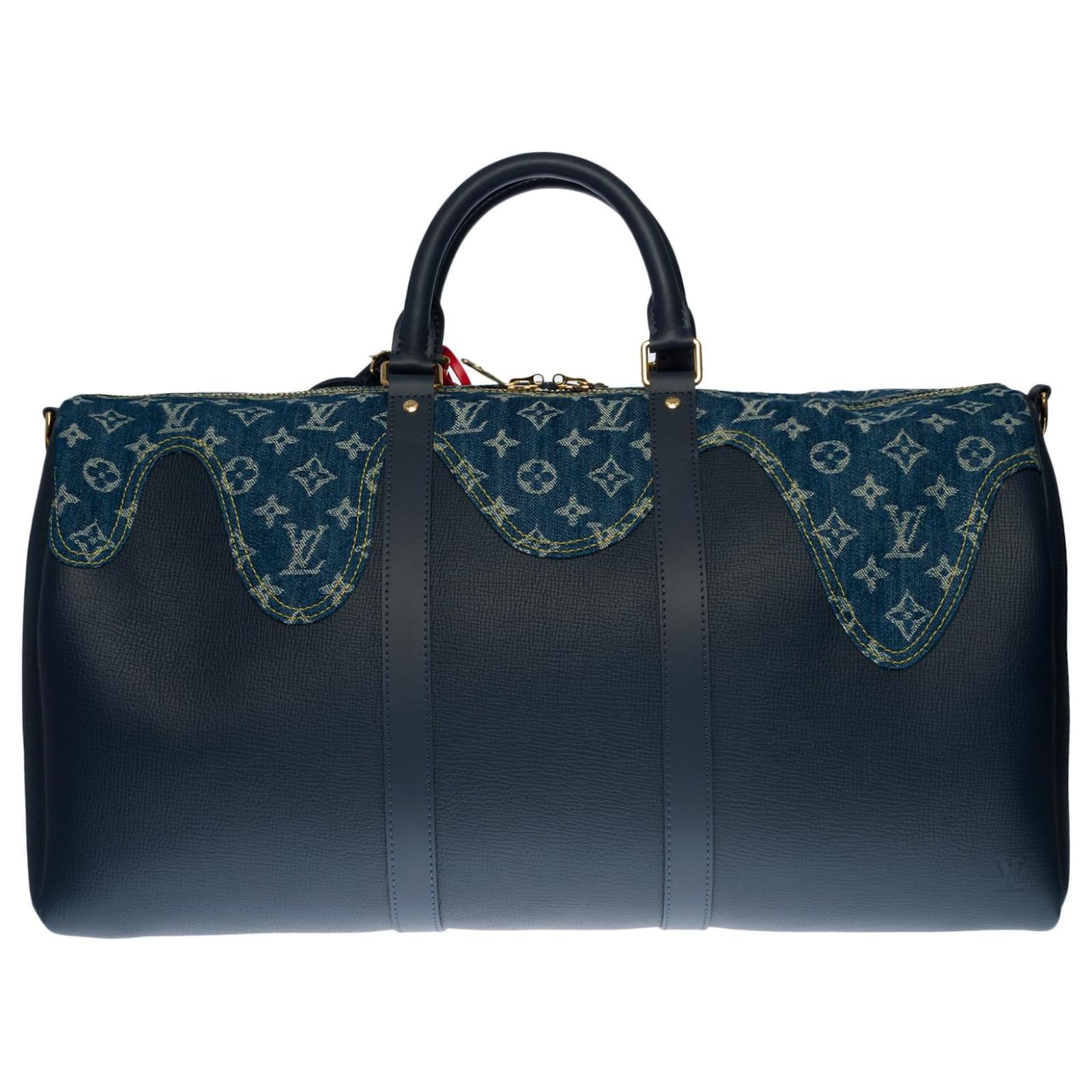 Louis Vuitton - Authenticated Small Bag - Leather Blue for Men, Never Worn, with Tag
