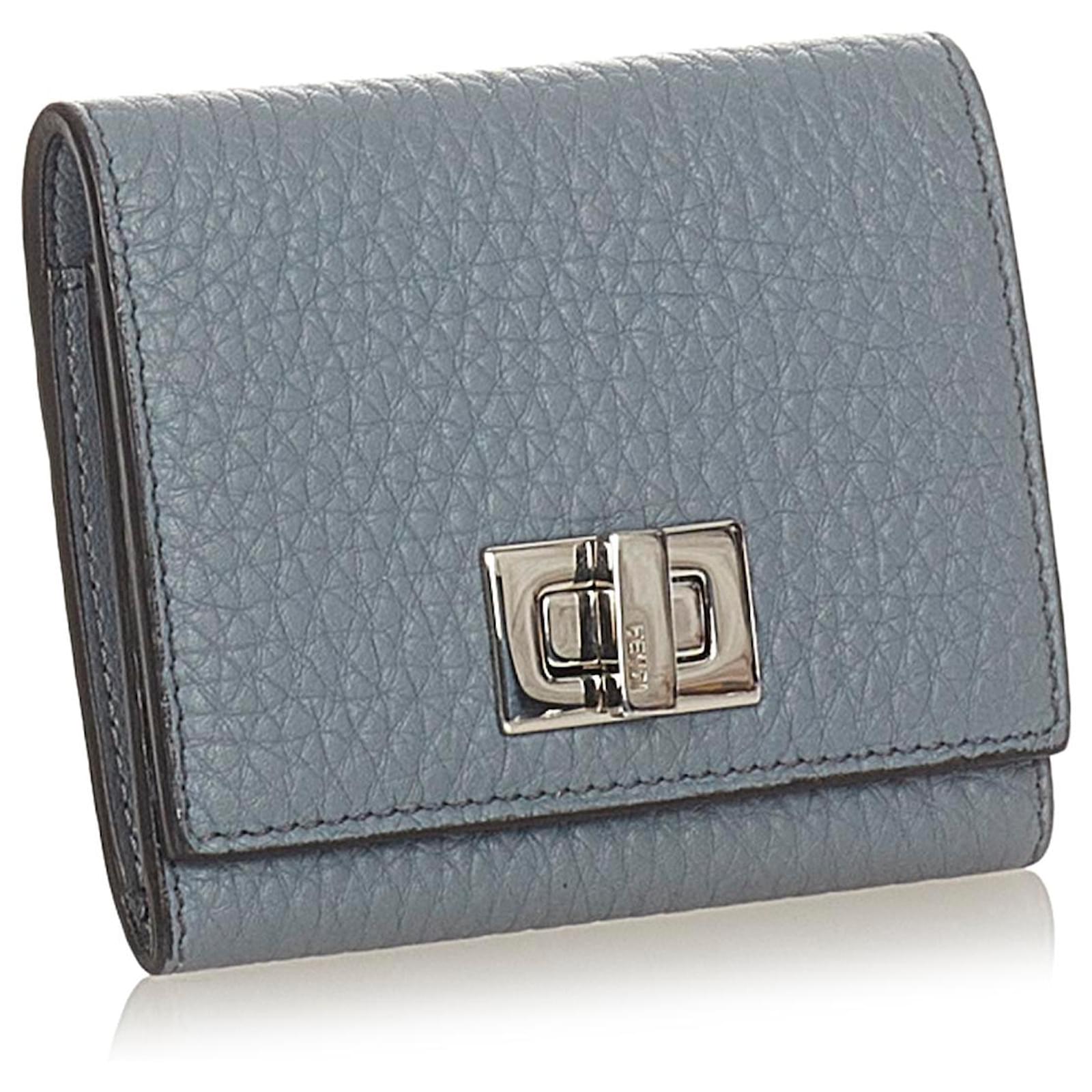 Fendi Women's Gray Wallets & Card Holders