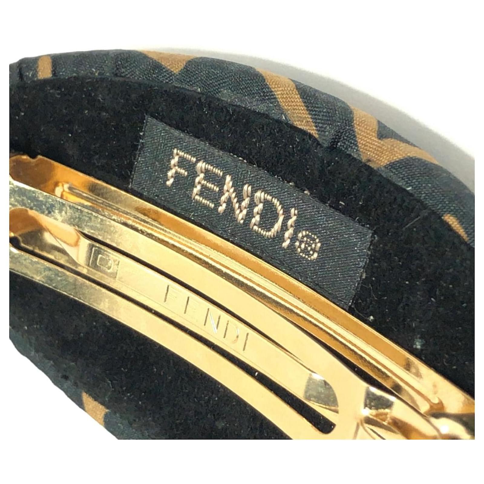 Fendi Hair Accessory Black Cloth ref.407430 - Joli Closet