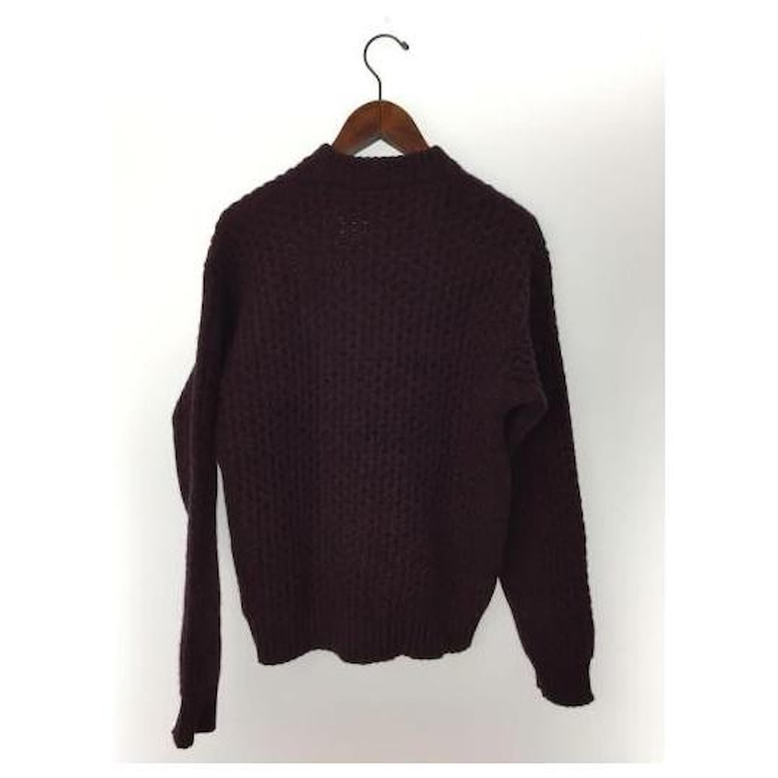 Prada Knitwear Dark red Wool ref.408301 - Joli Closet