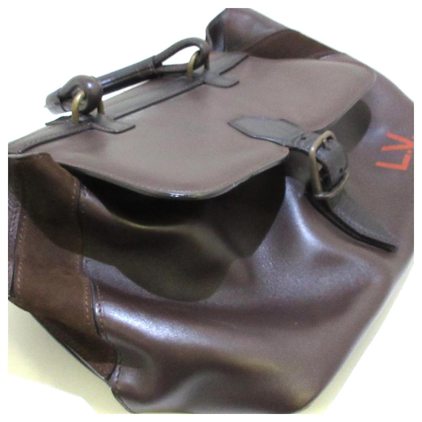 Louis Vuitton Doctor's bag Brown Leather ref.409908 - Joli Closet