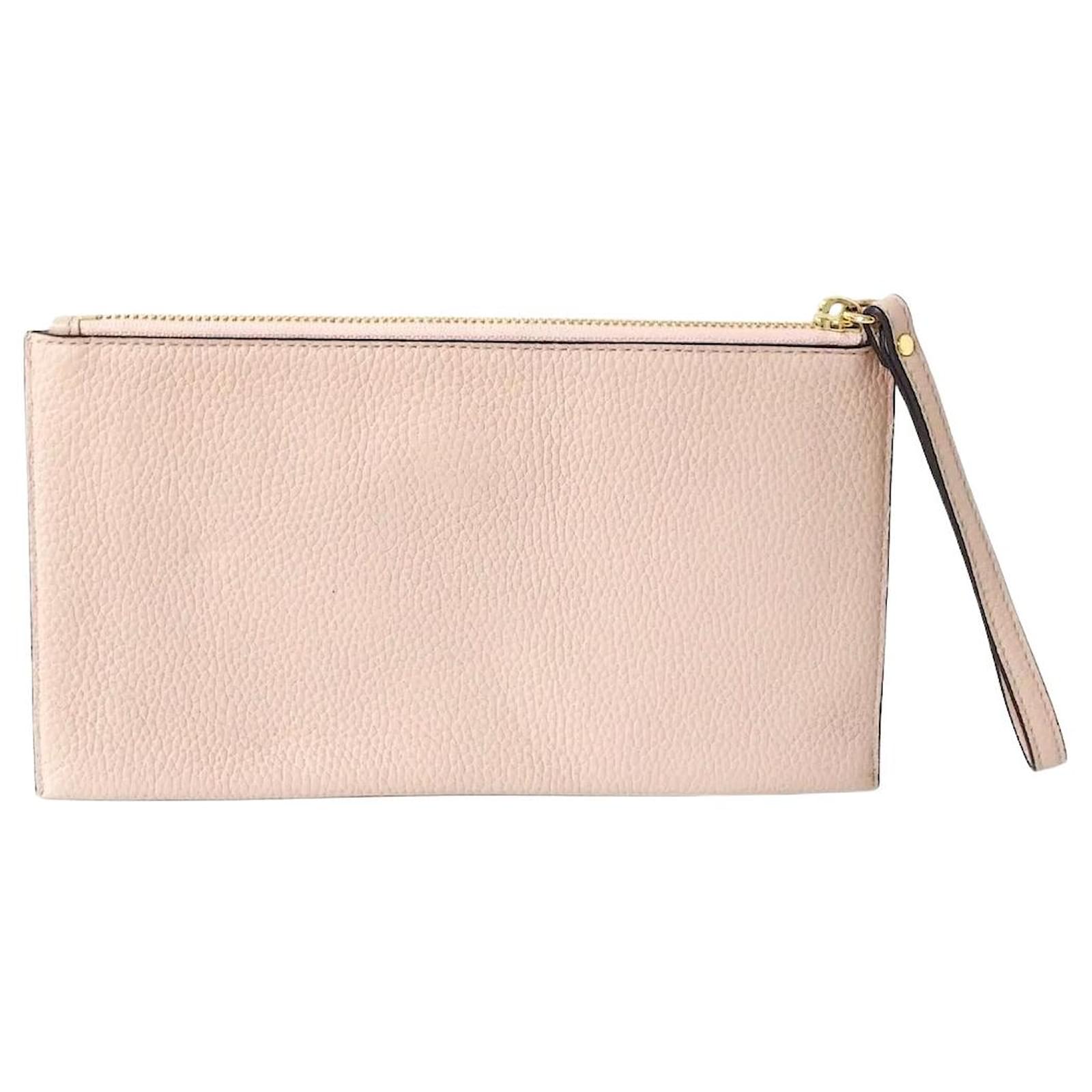 Michael Kors Clutch bag Pink Leather ref.410357 - Joli Closet