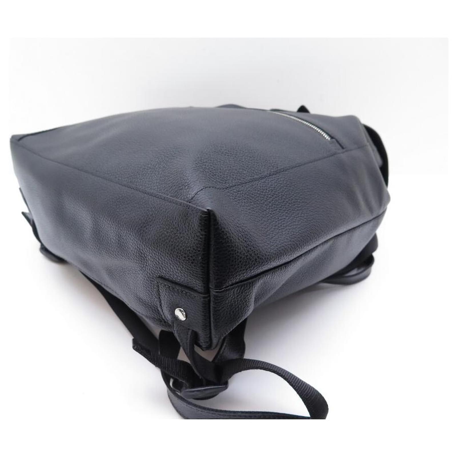 Le Foulonné Backpack Black - Leather (L1617021047)