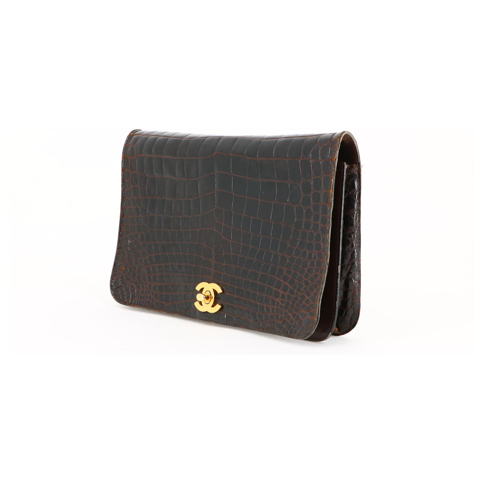 Chanel shoulder bag Exotic leather ref.411751 Joli Closet