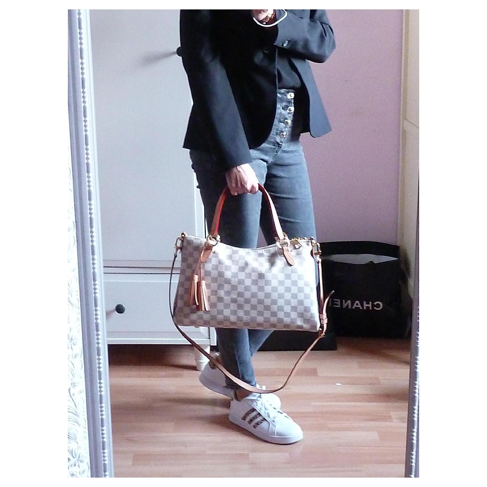 Louis Vuitton Damier Azur Lymington - White Crossbody Bags, Handbags -  LOU671273