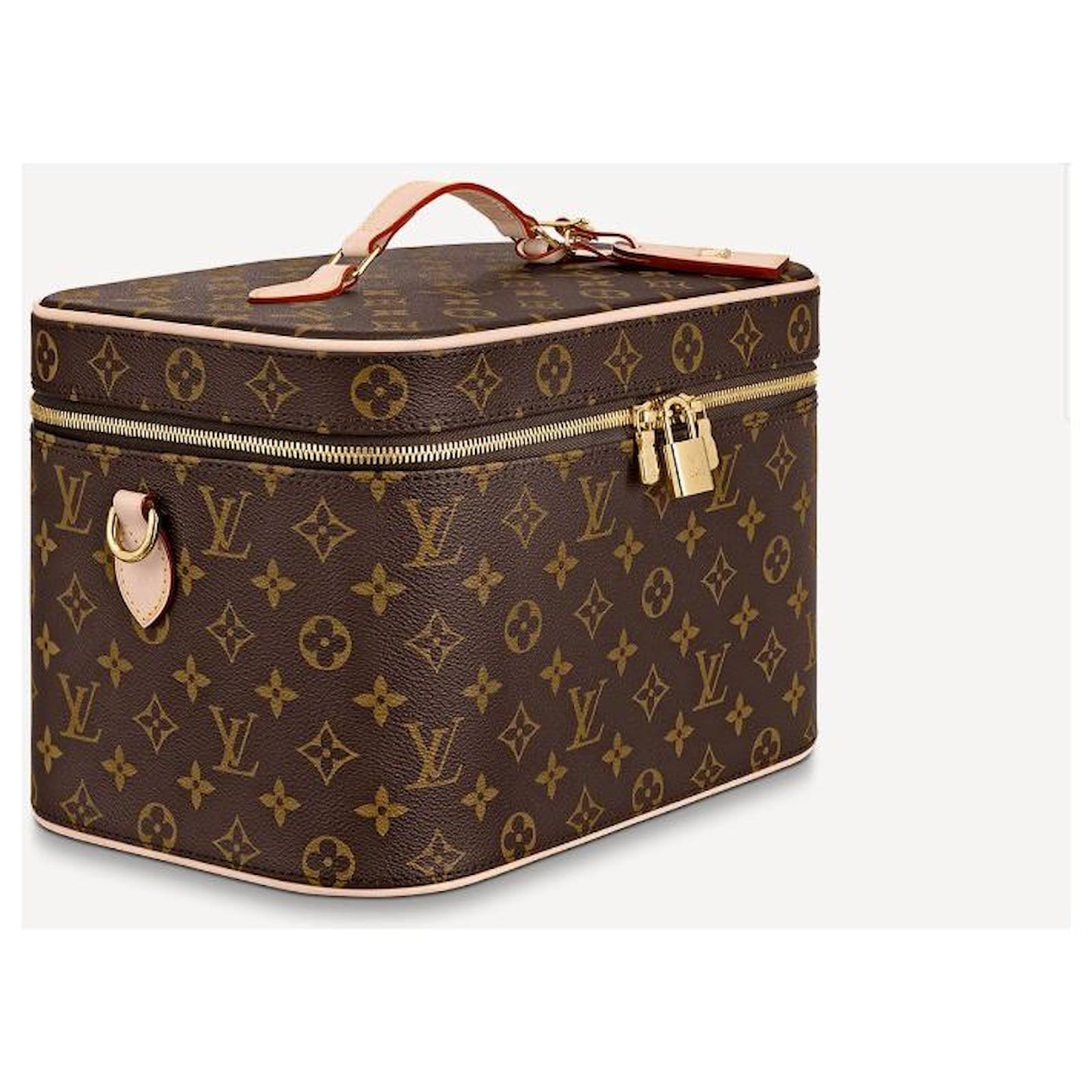 Louis Vuitton LV Nice Vanity new Brown Leather ref.413785 - Joli