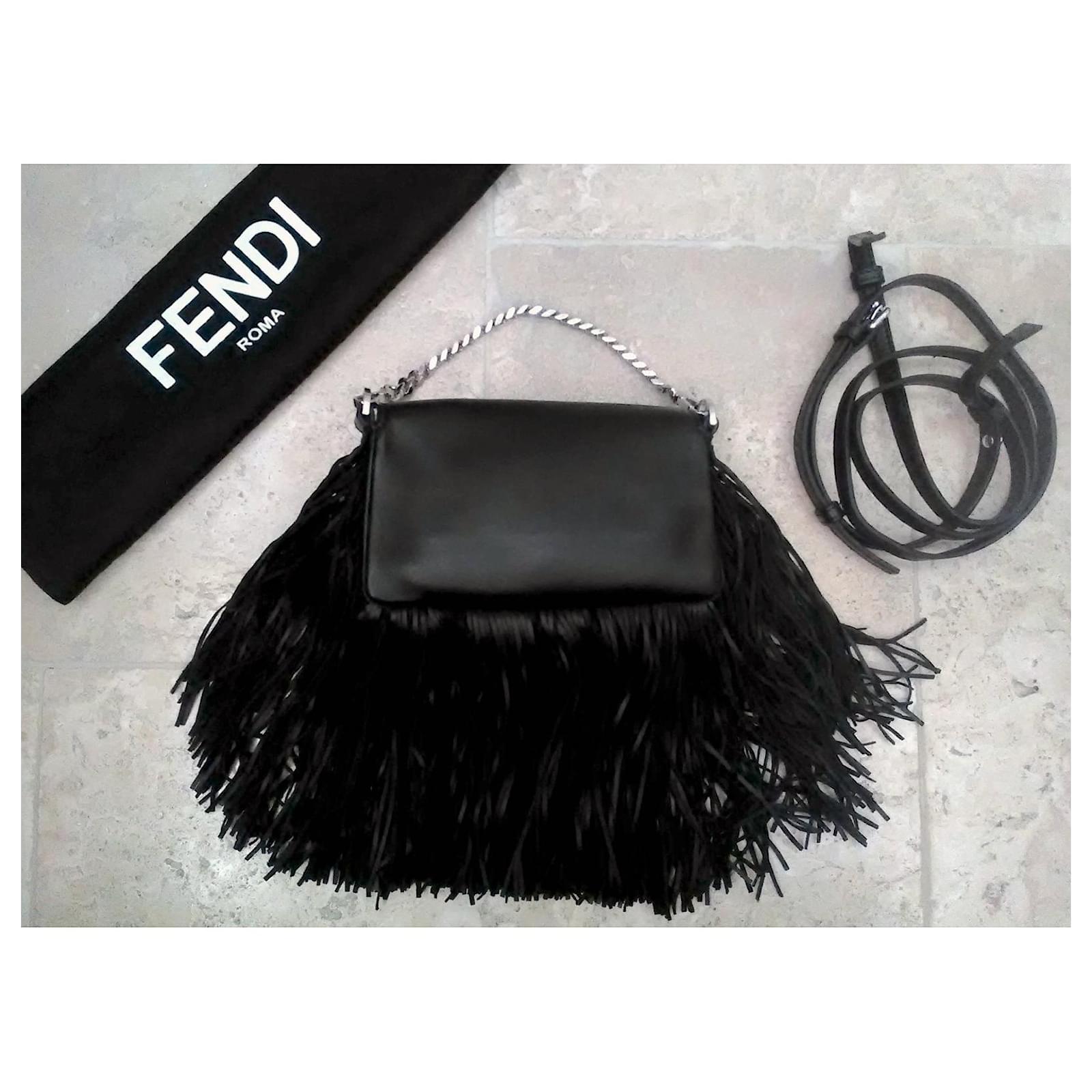 fendi feather bolsa