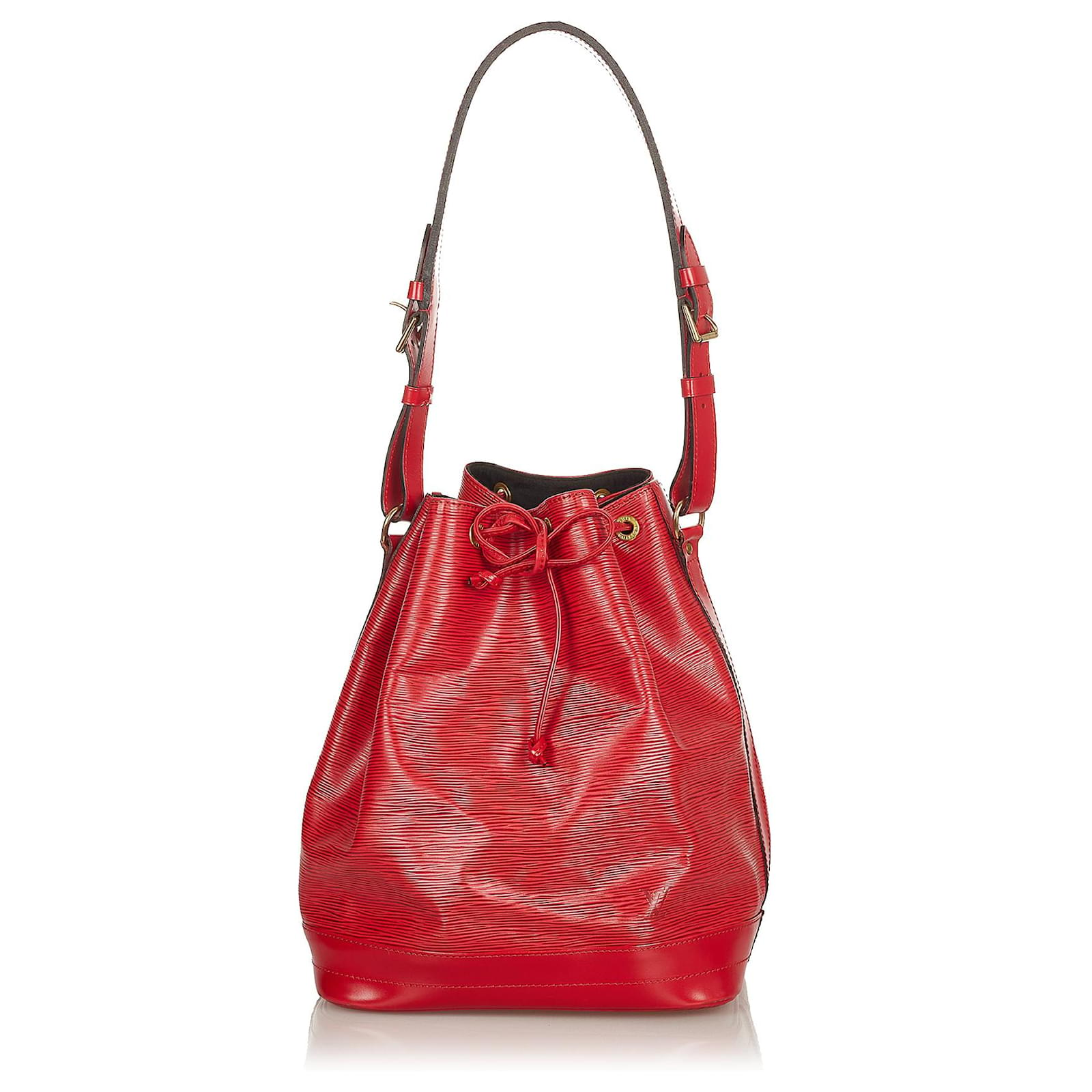 Louis Vuitton Red Epi Noe Leather ref.413982 - Joli Closet