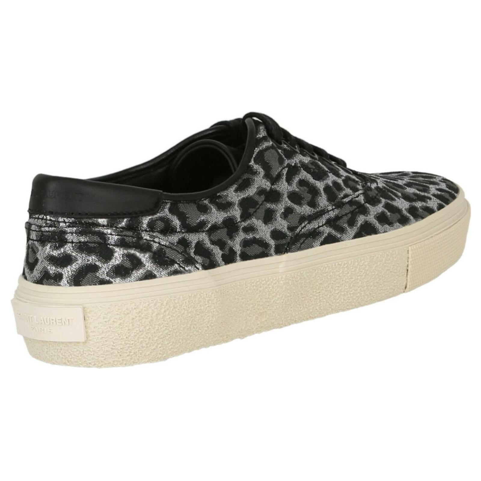 Saint laurent cheetah sneakers sale