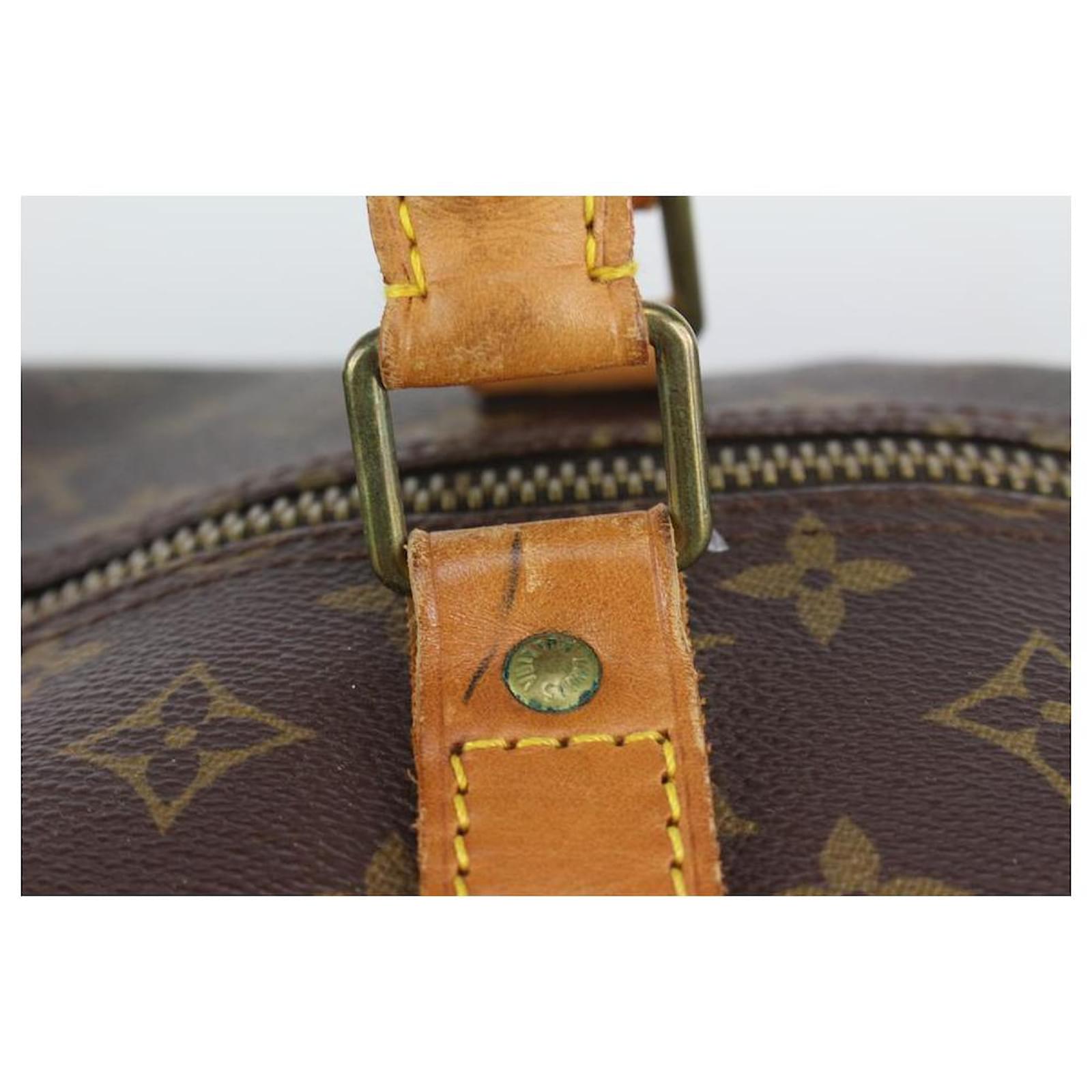 Louis Vuitton Monogram Keepall Bandouliere 60 Boston Duffle Bag with Strap