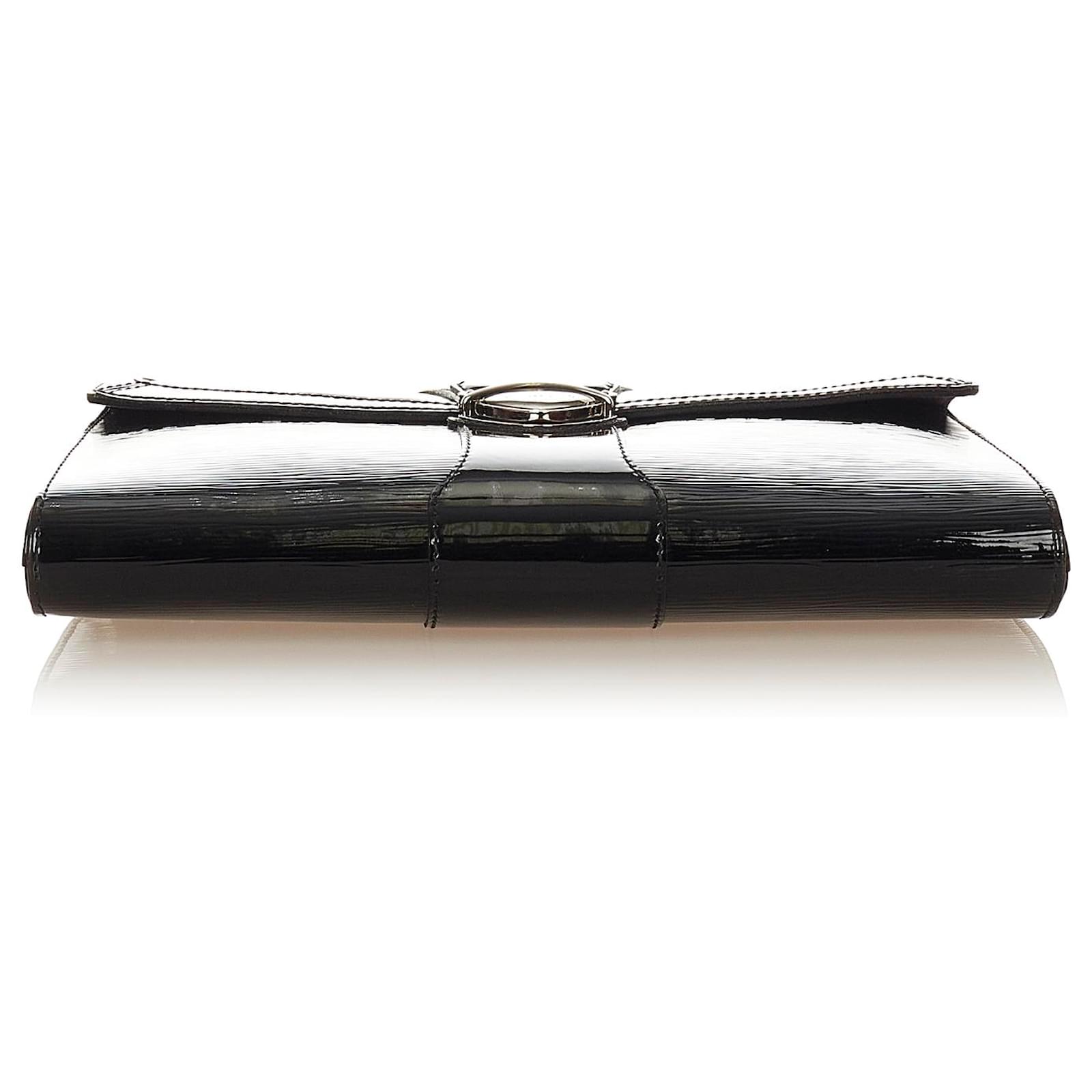 Louis Vuitton Black Epi Electric Lena Leather ref.415669 - Joli Closet