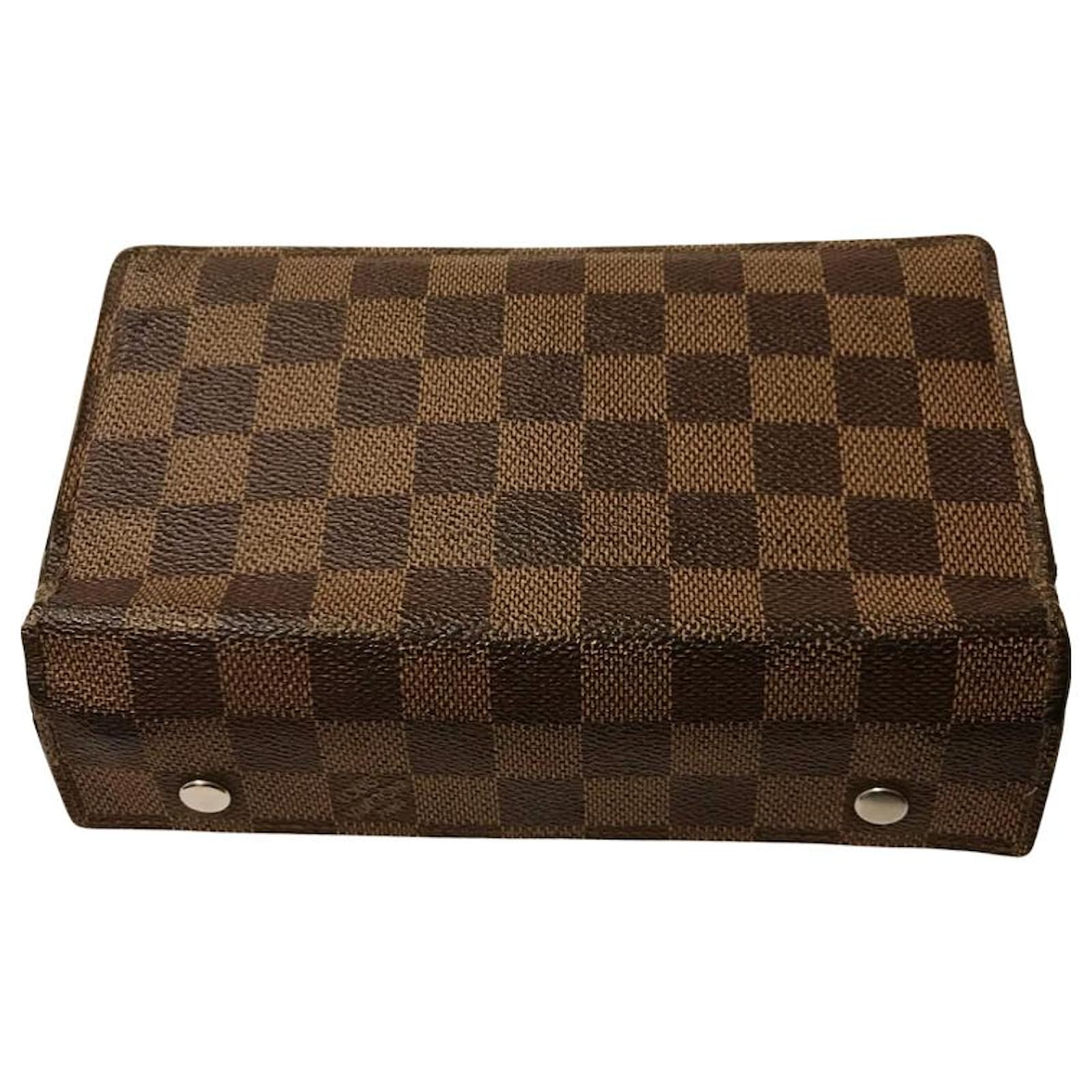 Portefeuille Louis Vuitton damier marron homme à vendre