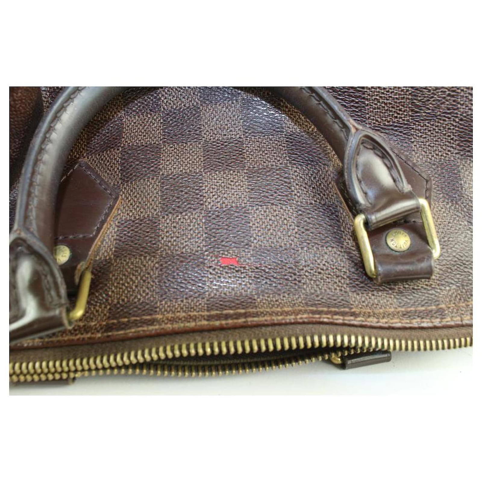 Louis Vuitton Vintage French Co USA Monogram Speedy 30 Boston Bag 1123LV24