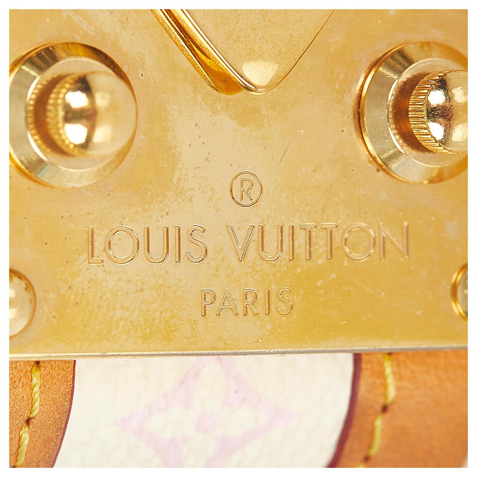 Louis Vuitton White Monogram Multicolore Cuff Multiple colors Leather Cloth  ref.417167 - Joli Closet