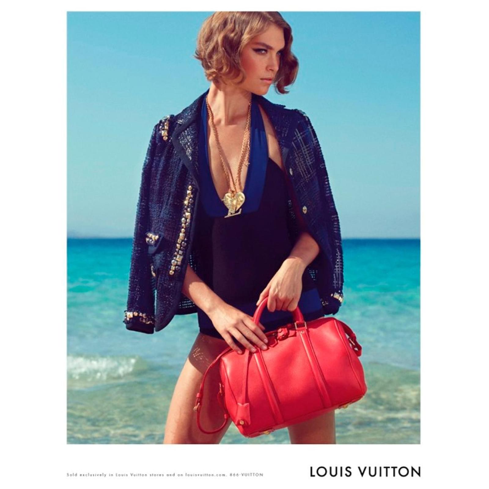 Louis Vuitton PM SOFIA COPPOLA CHERRY Red Leather ref.417669 - Joli Closet