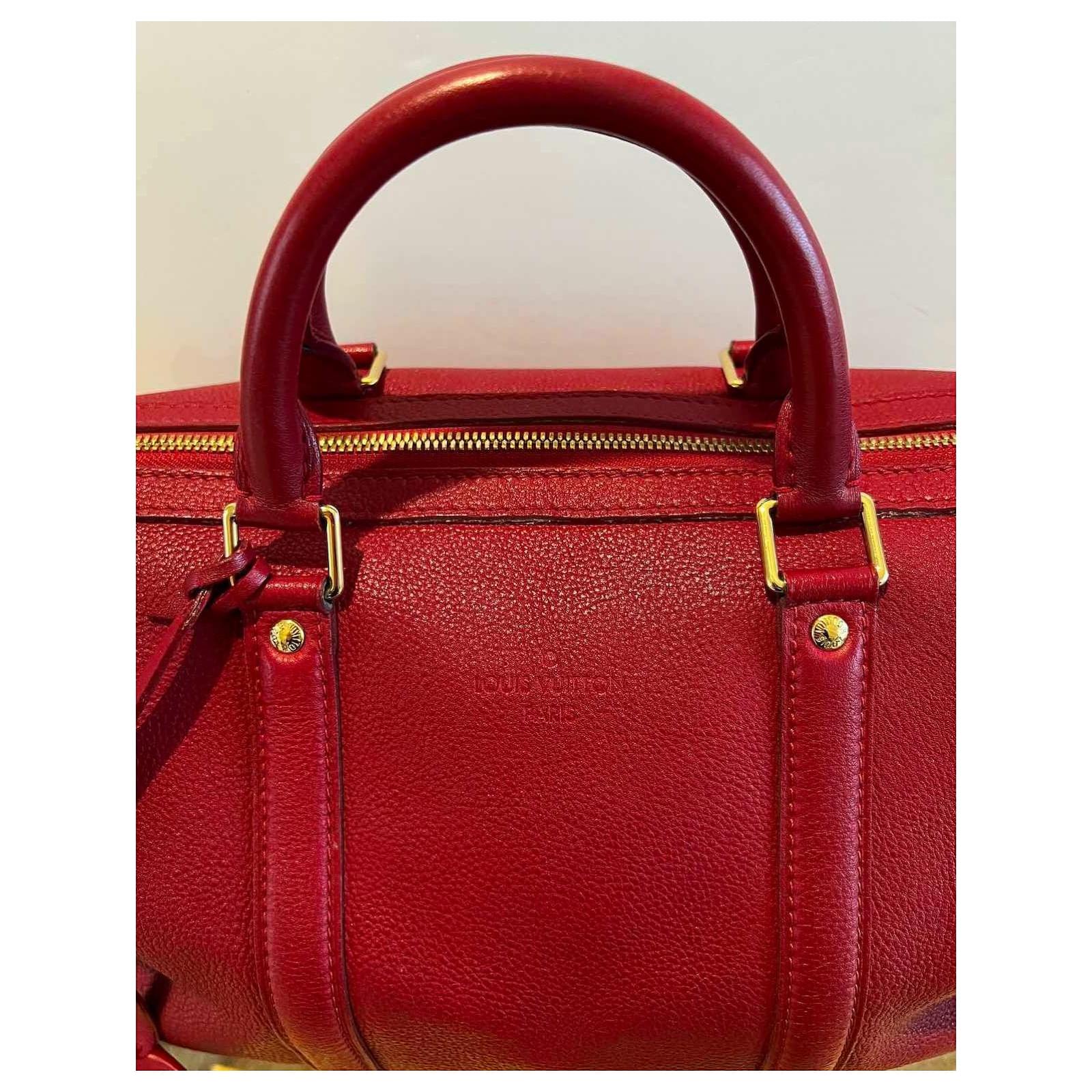 The cherry-red leather Coppola by Louis Vuitton