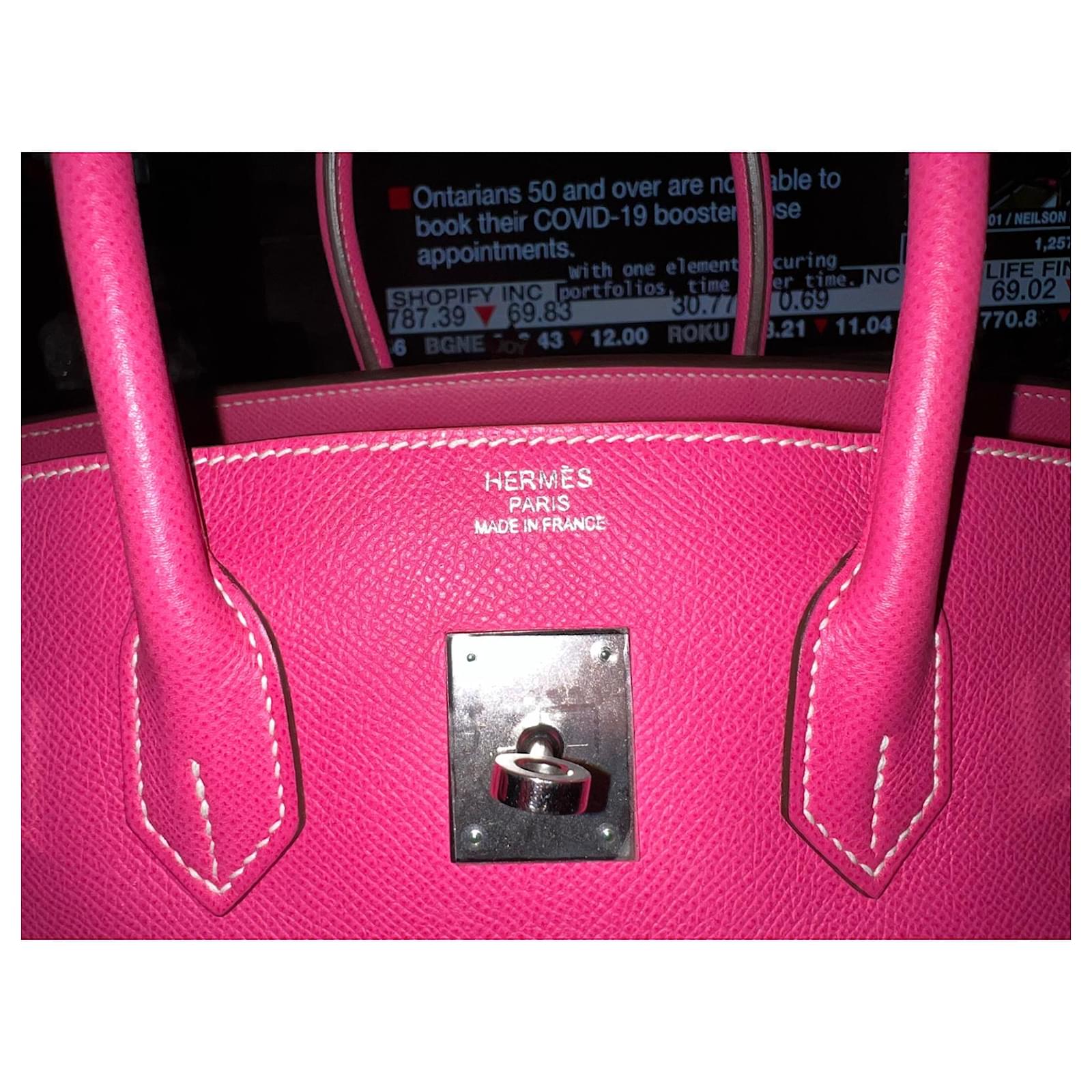 Hermès Hermes Pink Pilo Phone Case Leather Pony-style calfskin ref.958929 -  Joli Closet