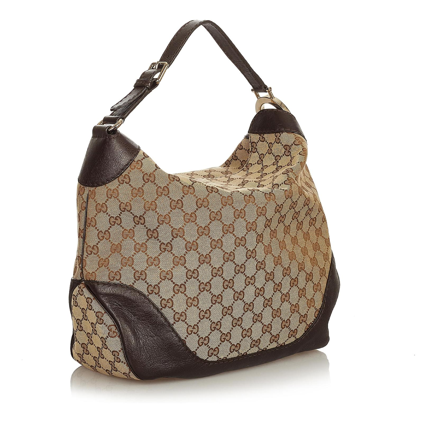 Gucci Monogram Charlotte Medium Hobo Bag