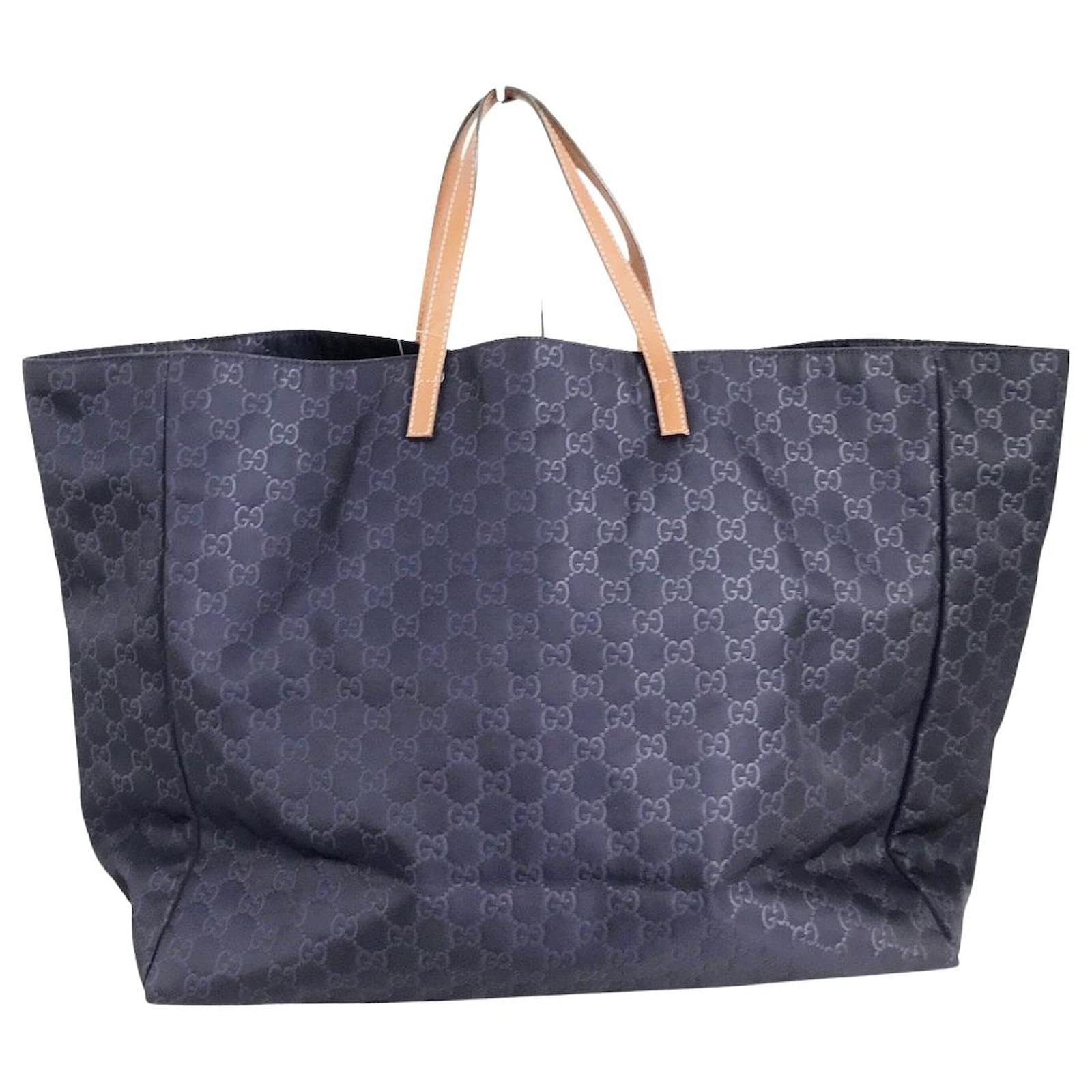 Gucci GG pattern Navy blue Synthetic ref.419270 - Joli Closet