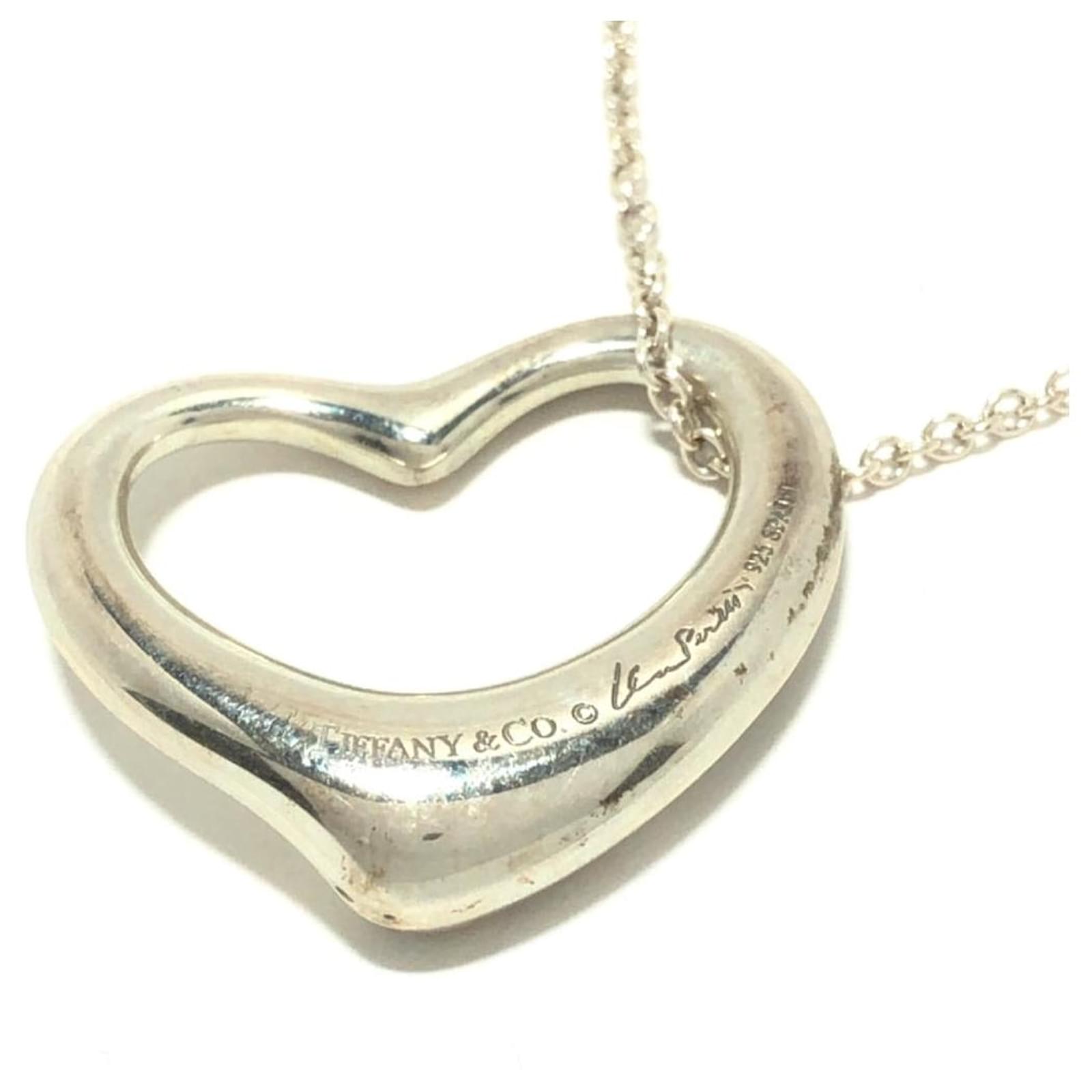 TIFFANY & CO. Open Heart Silvery Silver ref.419330 - Joli Closet