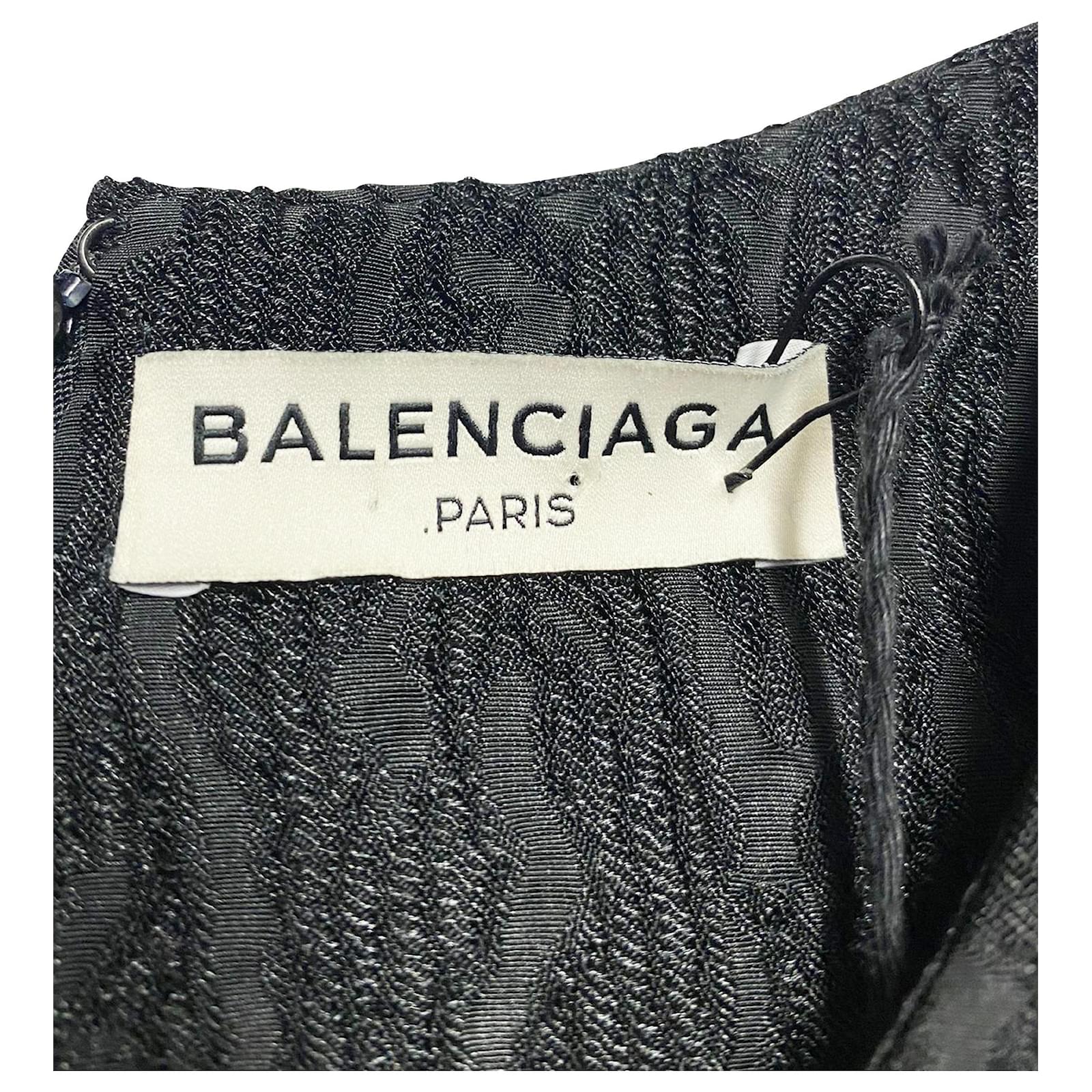 Balenciaga Mini Dress in Black Polyester ref.419369 - Joli Closet