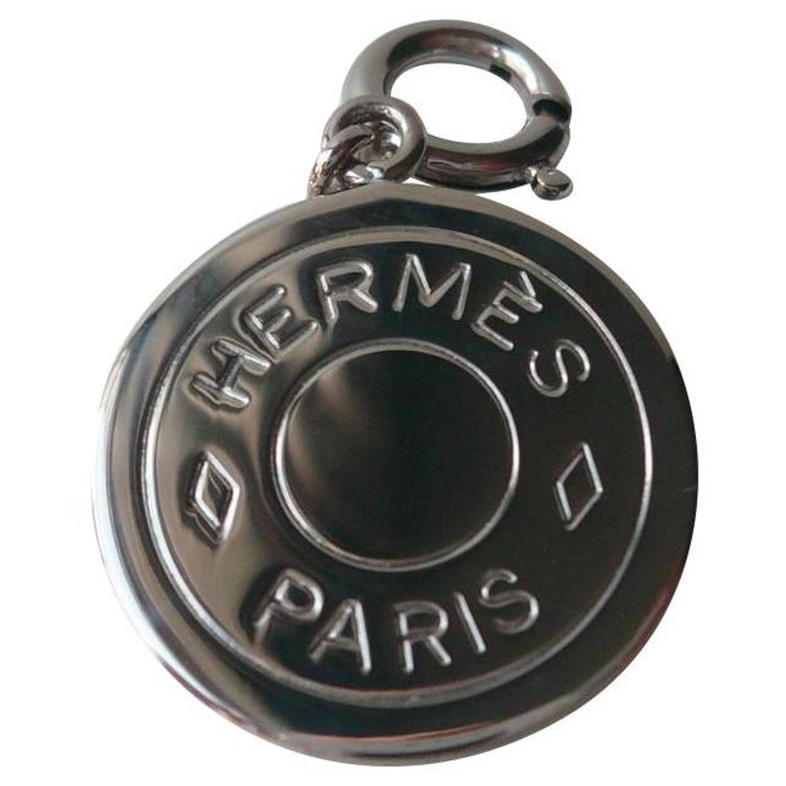 Pendentif Plaque Or Cage Hermès - Neuf Avec étiquettes, Livraison Gratuite