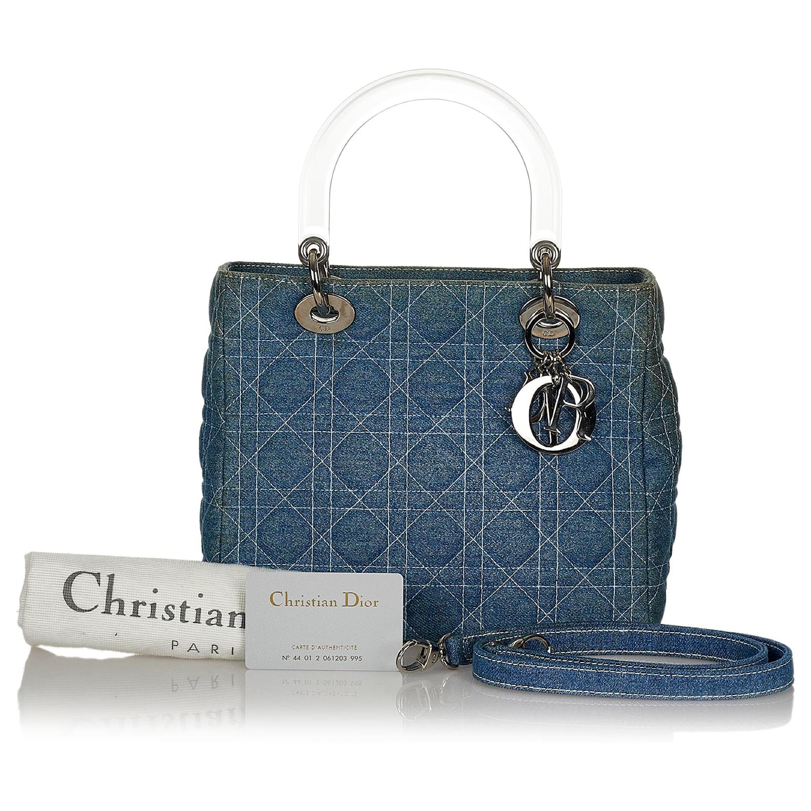 lady dior light blue