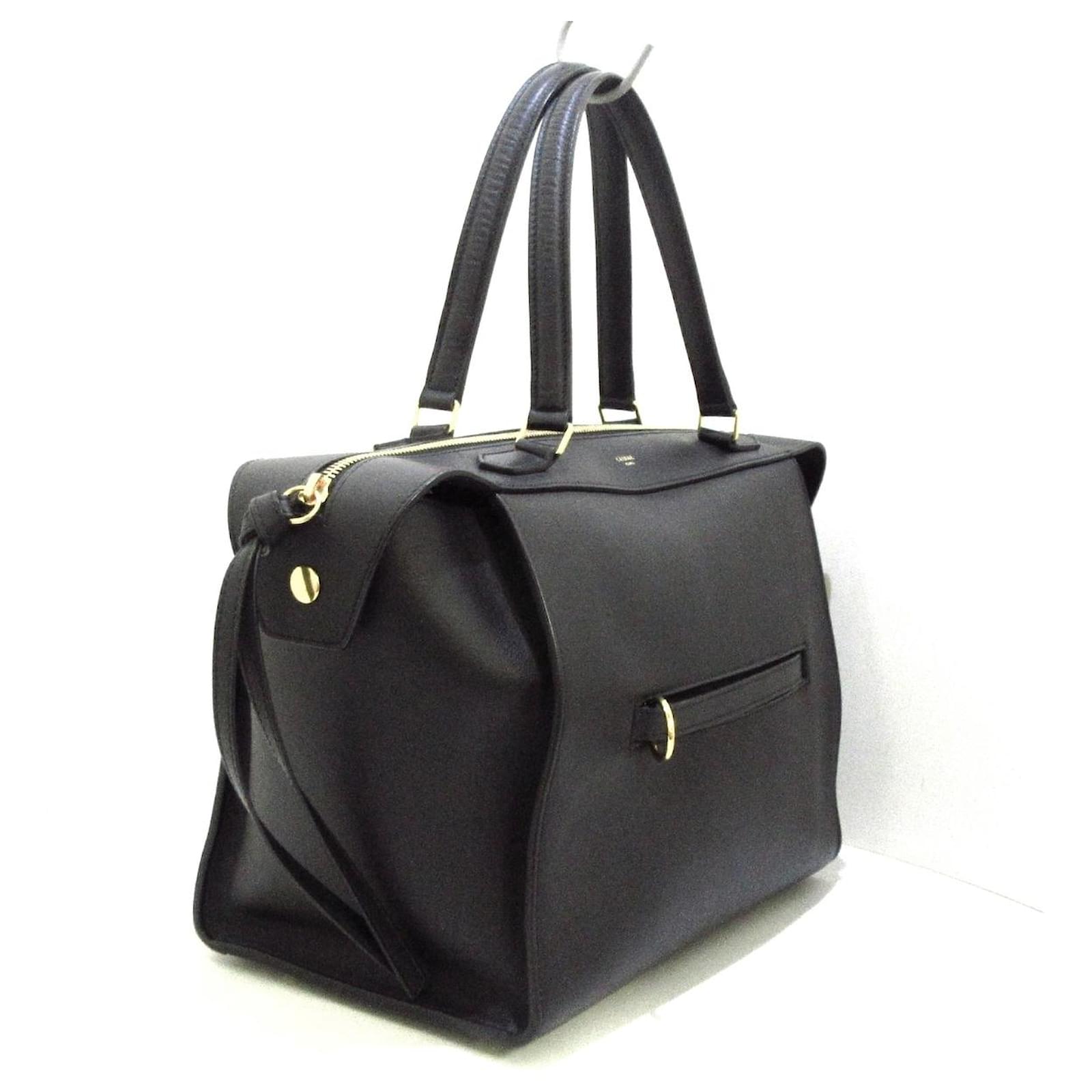 Céline Ring bag small Black Leather ref.420603 - Joli Closet