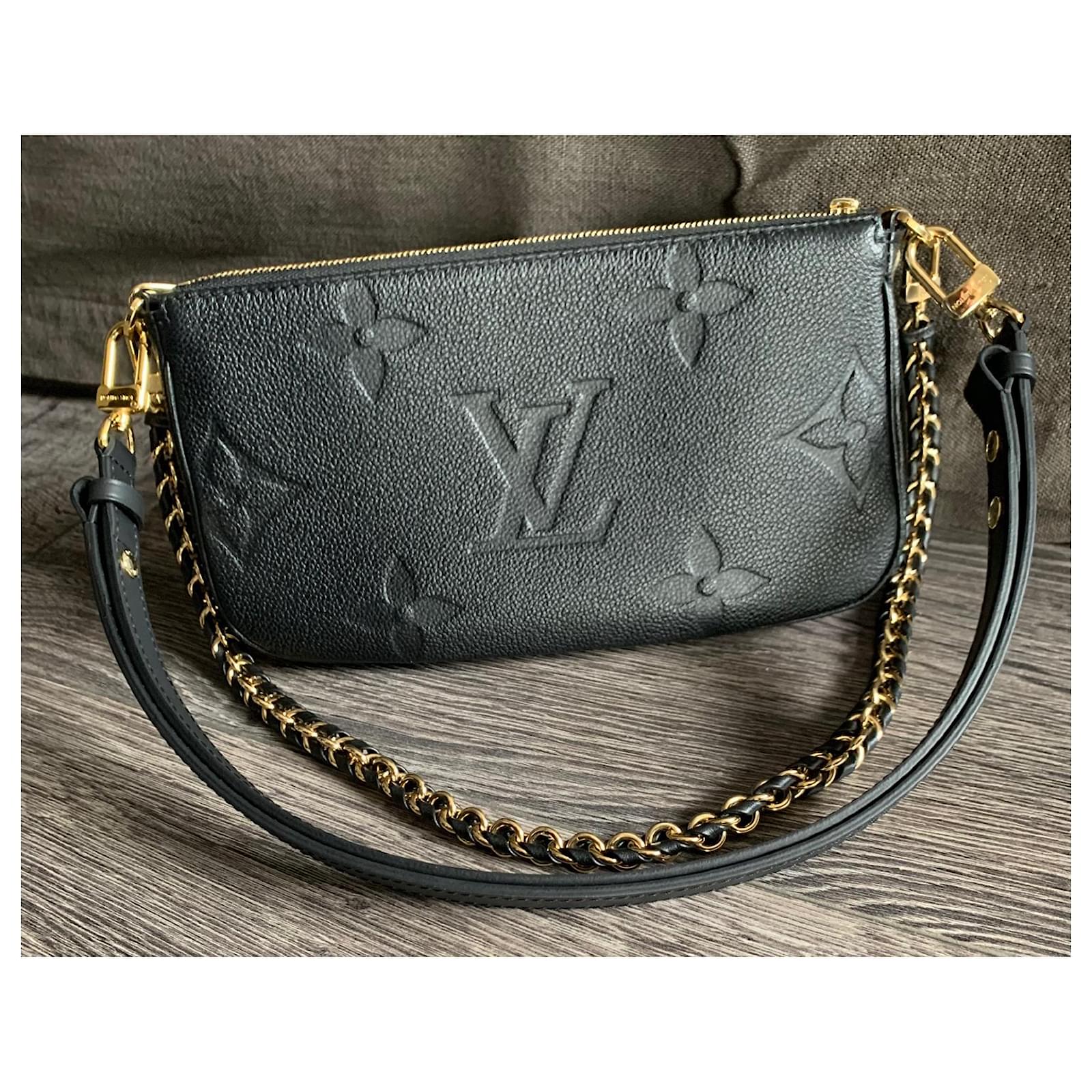 Accesorios Pochette multicolores con monograma de LOUIS VUITTON Negro  M92648 autenticación 46977 ref.977498 - Joli Closet