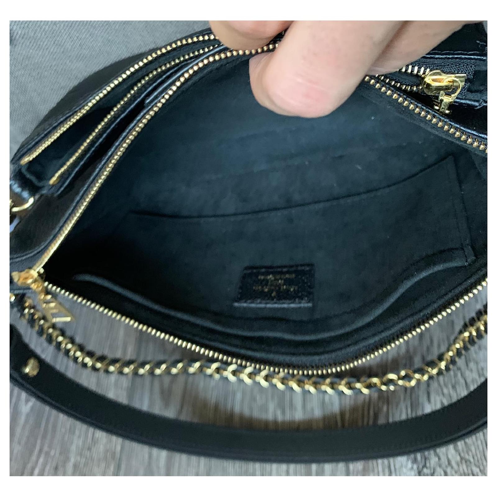 Louis Vuitton Multi Pochette Accessories bag Black Leather ref.767320 -  Joli Closet