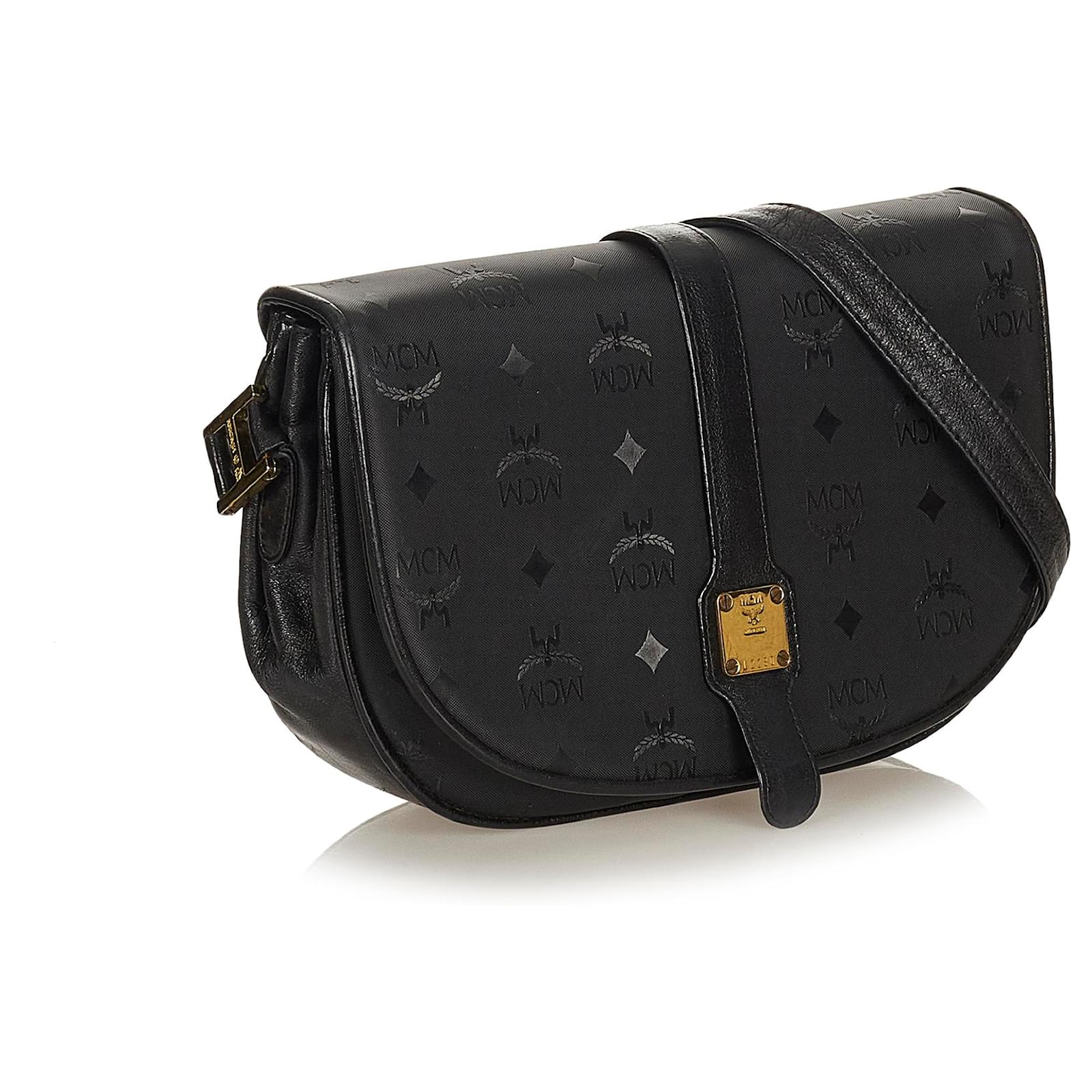 Mcm nylon clearance crossbody bag